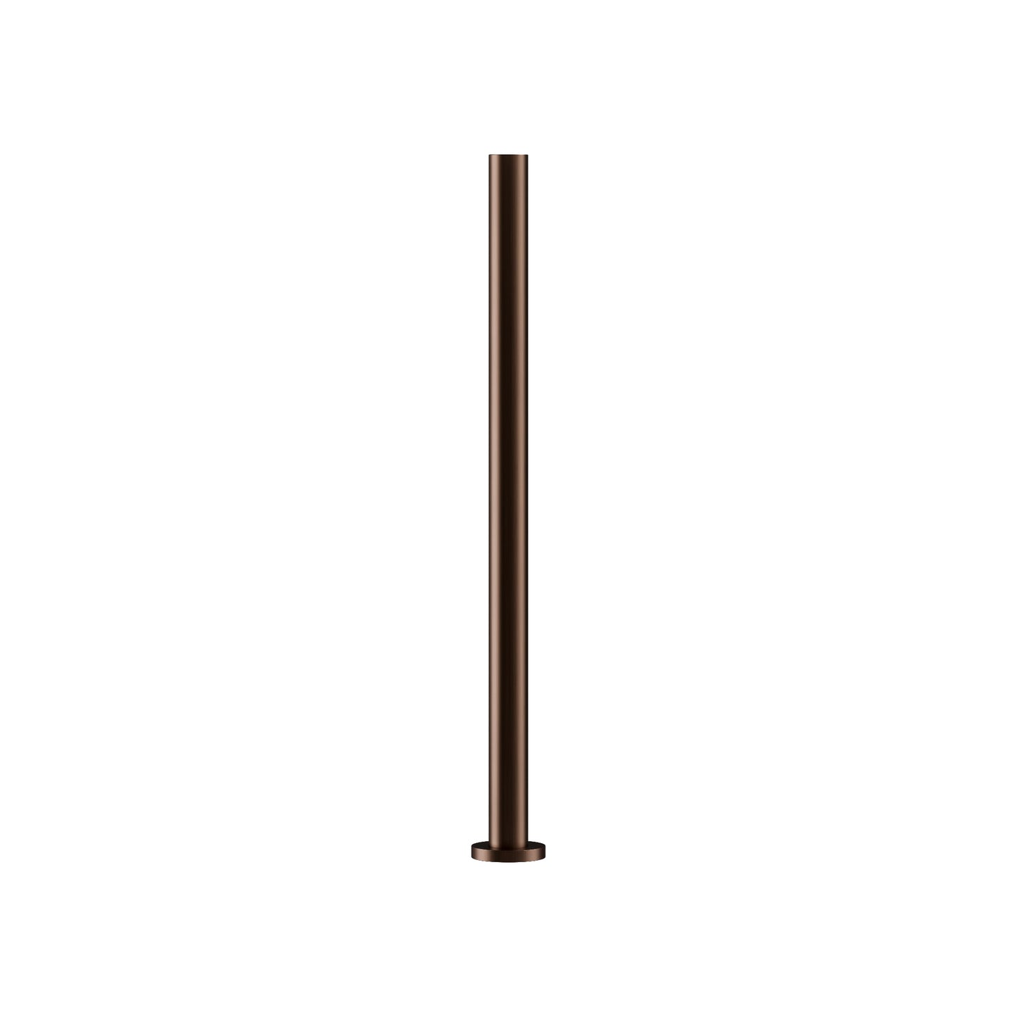 CODE PURE FREESTANDING HEATED TOWEL RAIL 900MM AGED BRASS