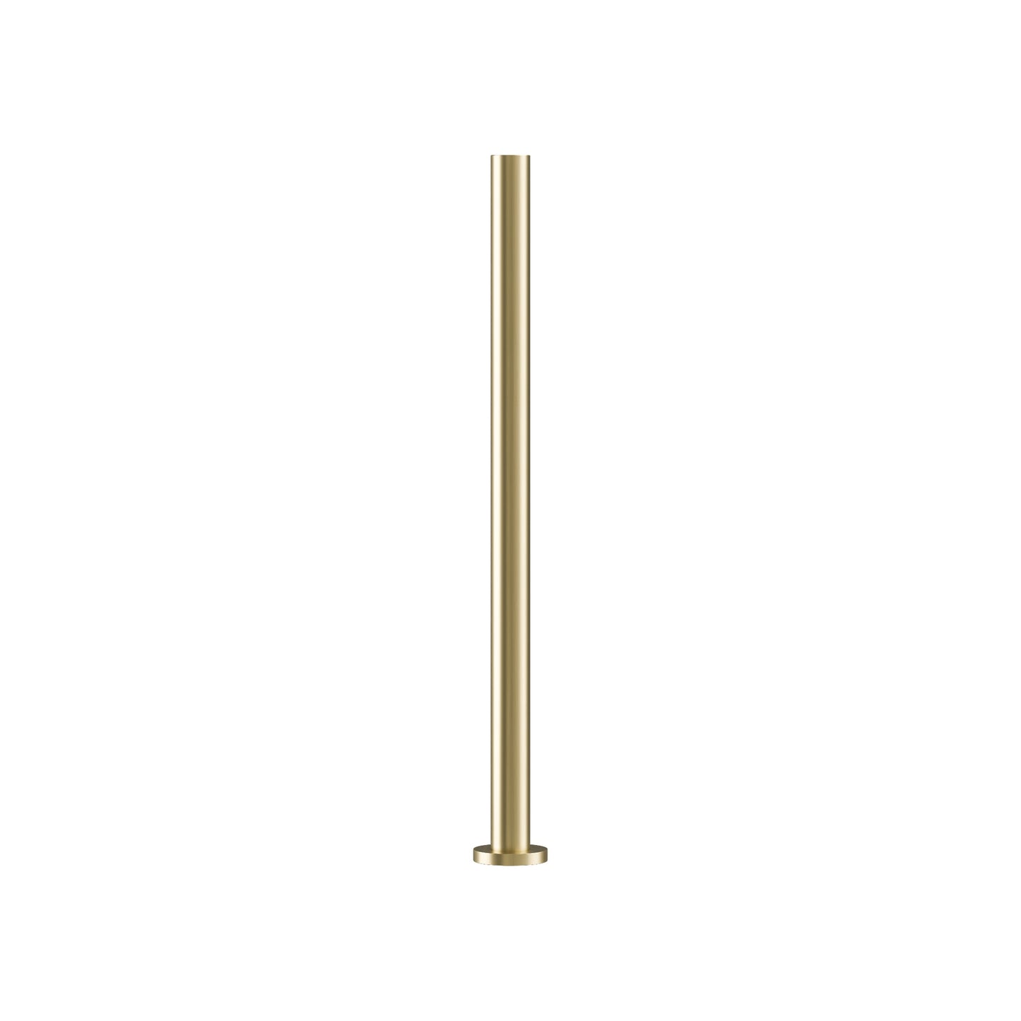 CODE PURE FREESTANDING HEATED TOWEL RAIL 900MM BRUSHED BRASS