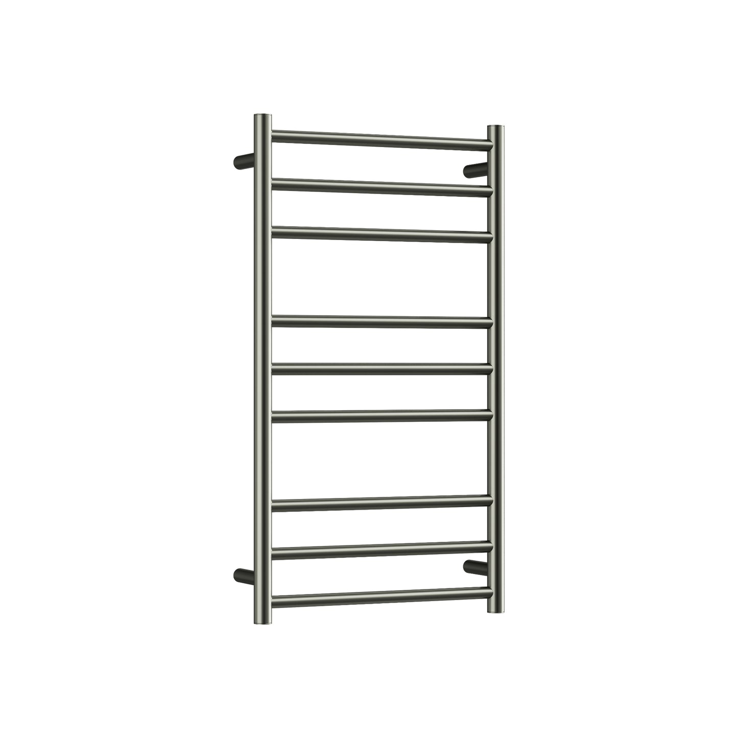 CODE ROUND HEATED TOWEL LADDERS 900X500 BRUSHED STAINLESS