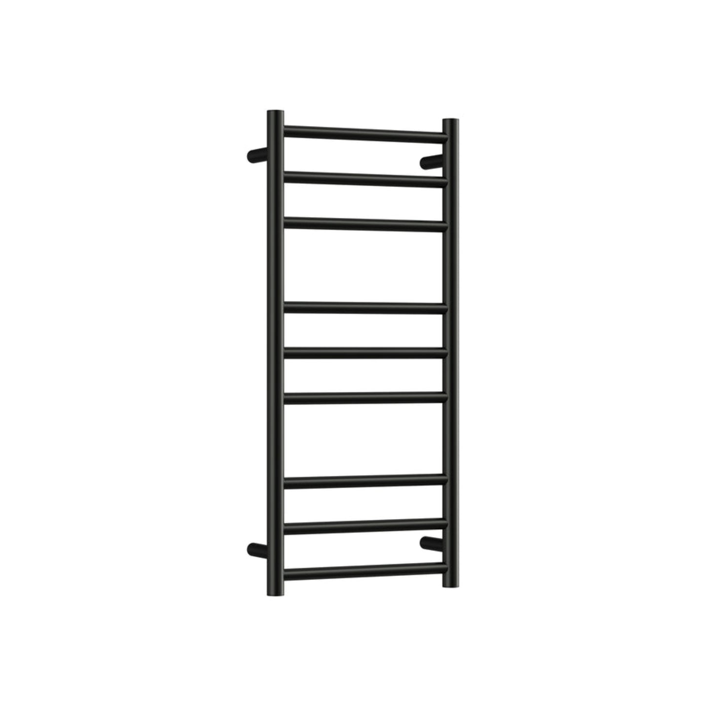 CODE ROUND HEATED TOWEL LADDER 900X400 GUNMETAL