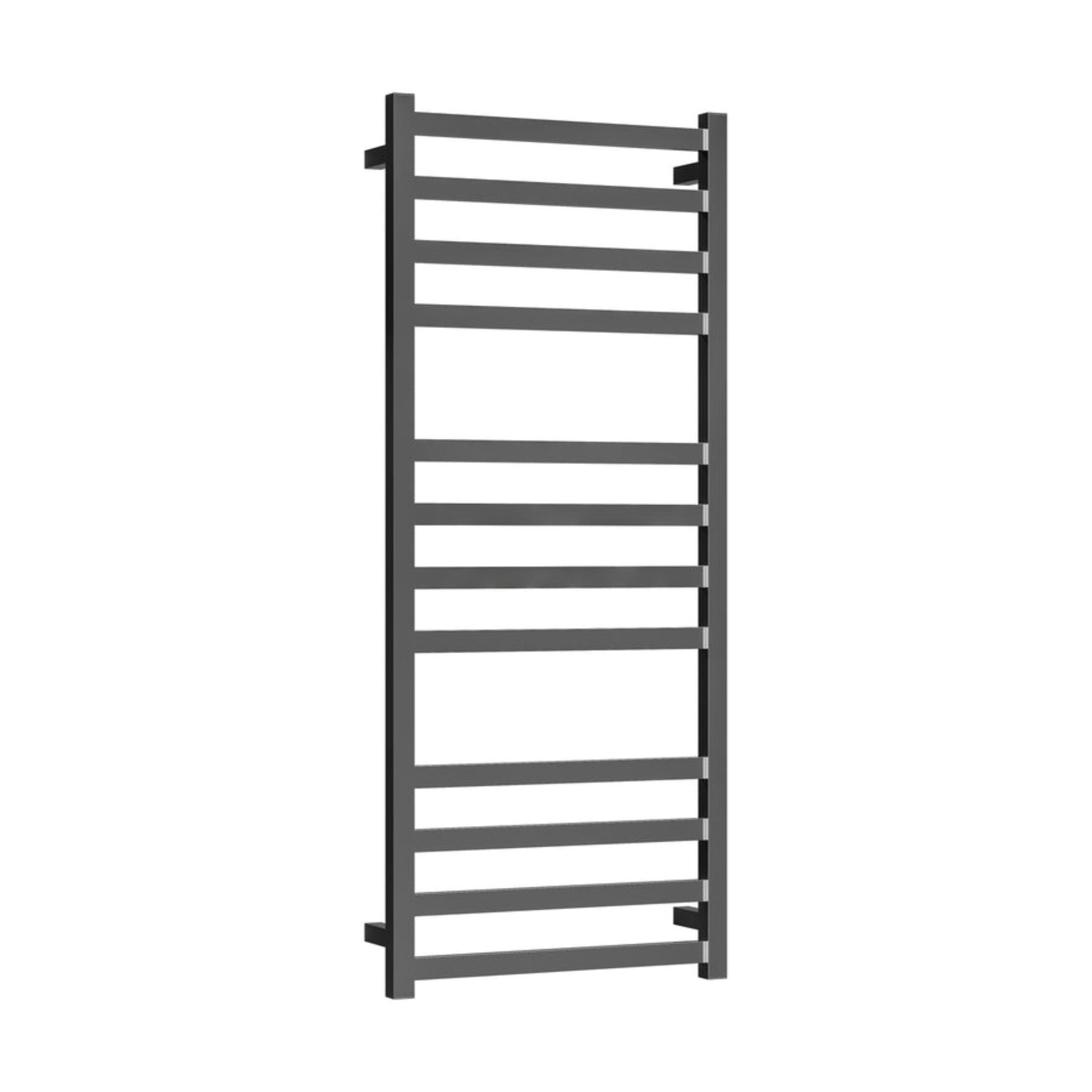 CODE SQUARE HEATED TOWEL LADDERS 1200X500 GUNMETAL