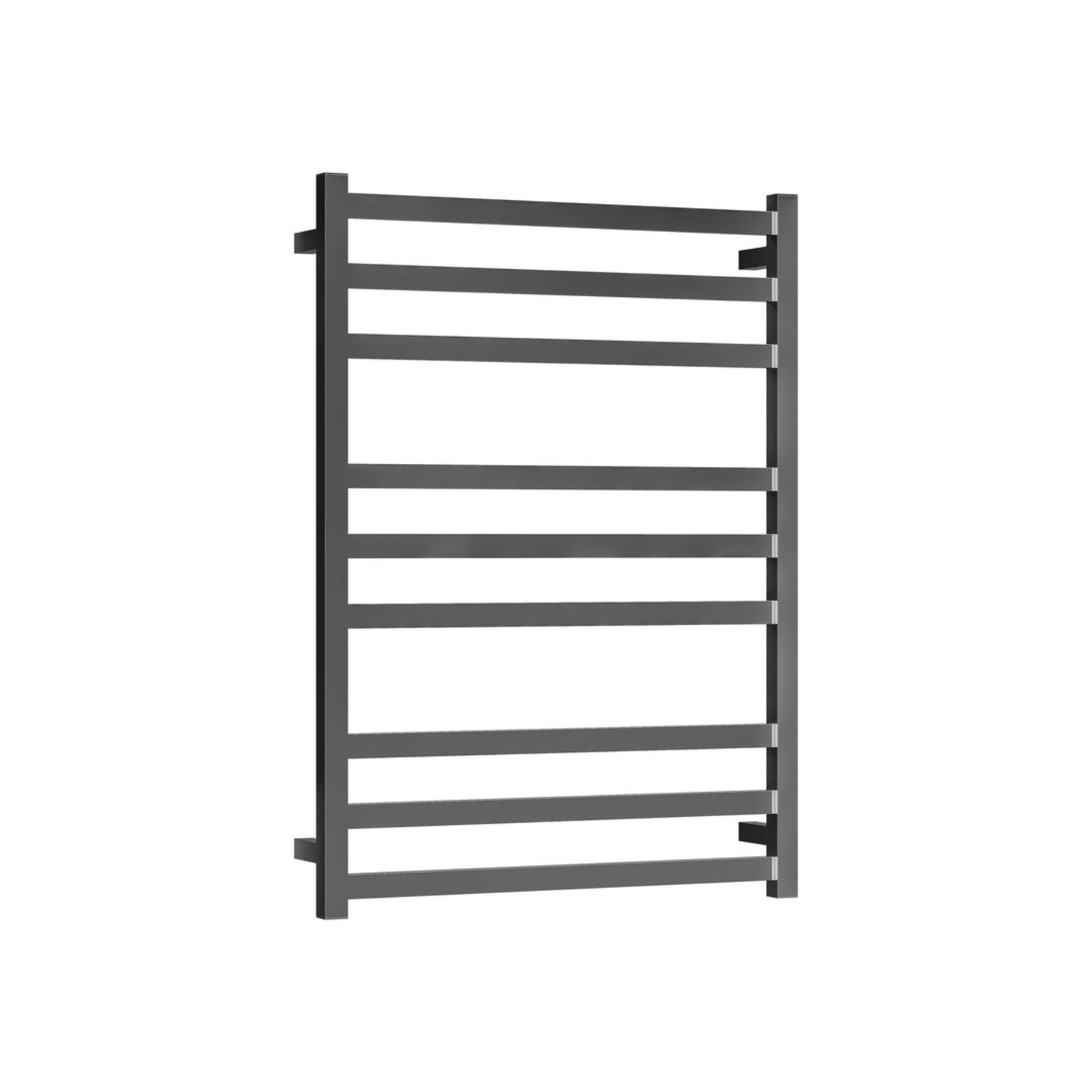 CODE SQUARE HEATED TOWEL LADDERS 900X650 GUNMETAL