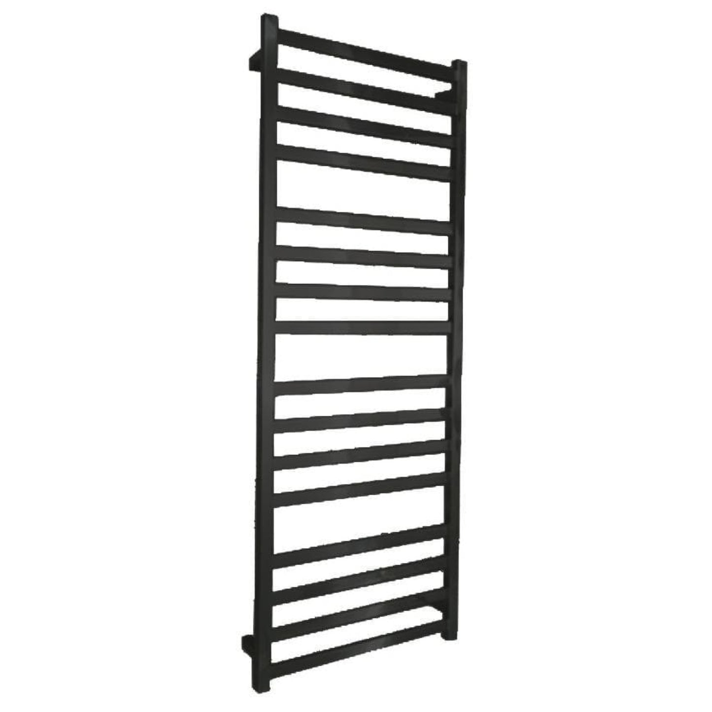 CODE SQUARE HEATED TOWEL LADDER 1600X600 MATTE BLACK