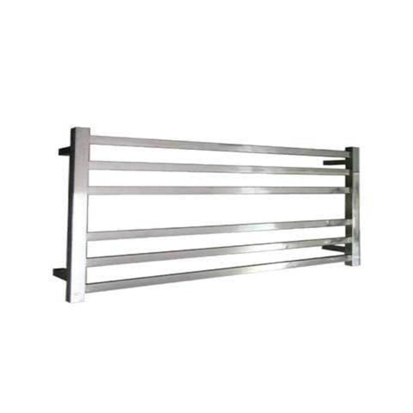 CODE SQUARE HEATED TOWEL LADDER 600X1050 CHROME
