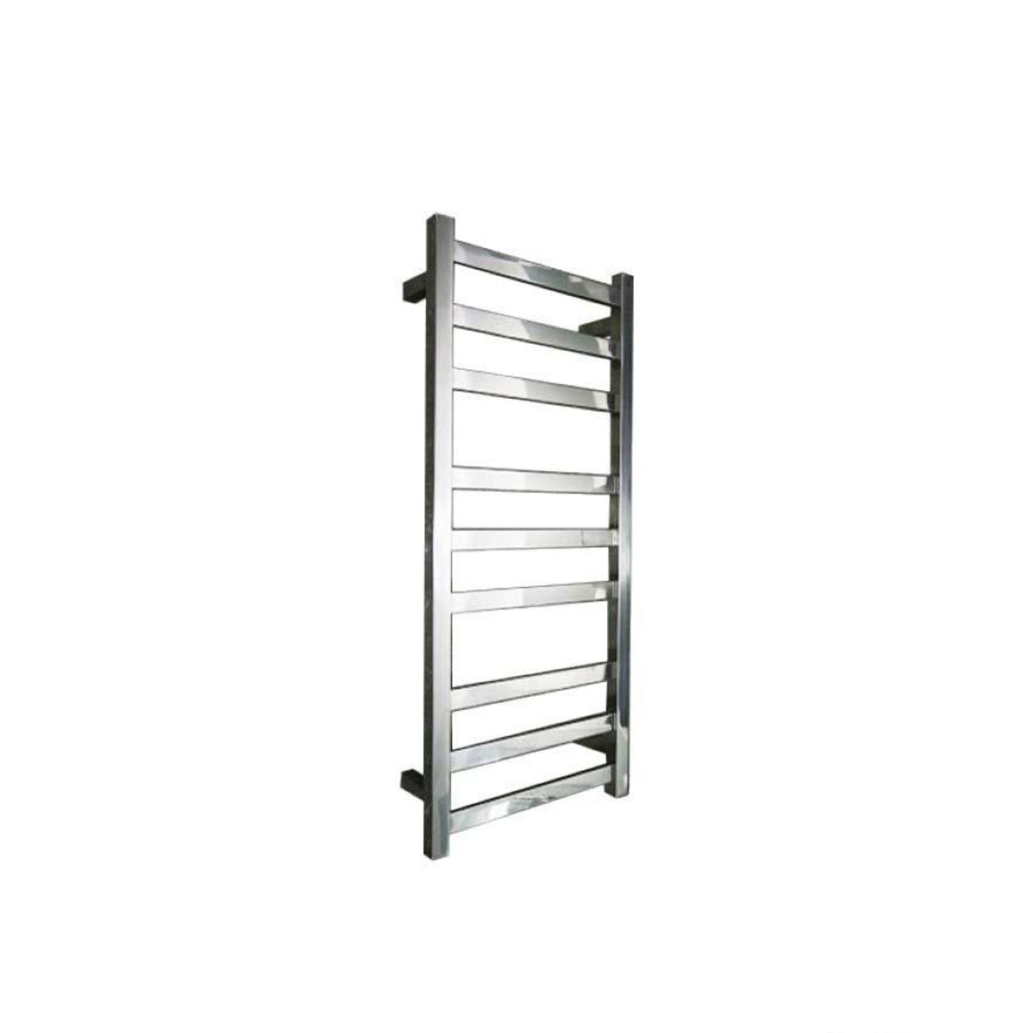 CODE SQUARE HEATED TOWEL LADDER 900X400 CHROME
