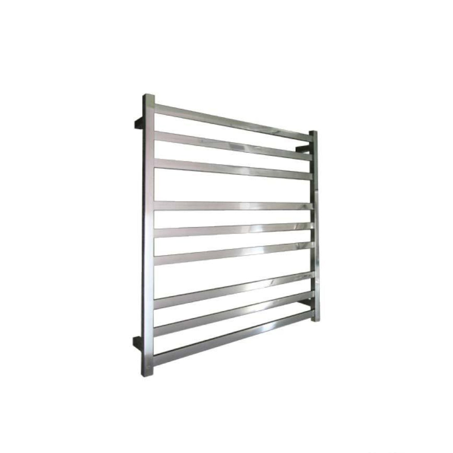 CODE SQUARE HEATED TOWEL LADDER 900X850 CHROME