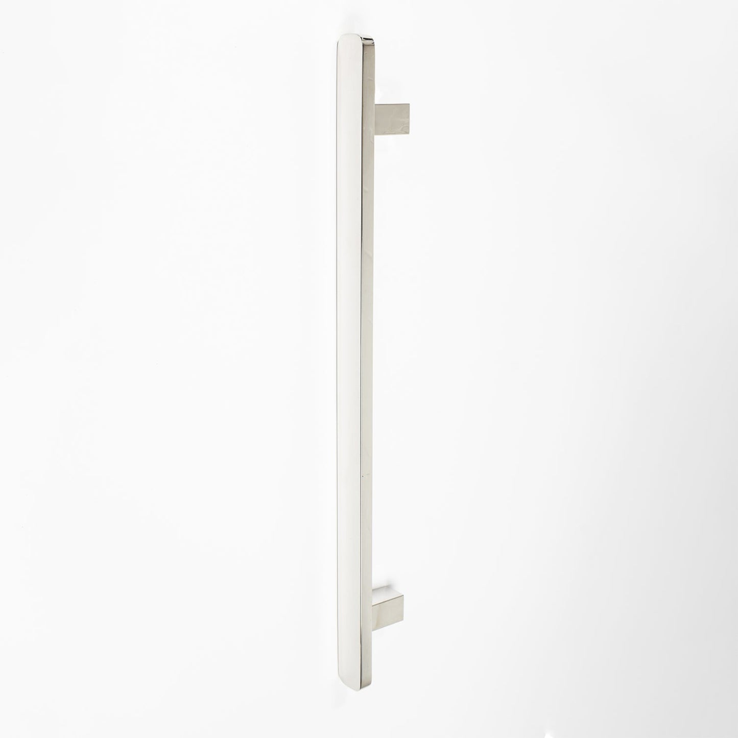 VERTICAL SQUARE HEATED SINGLE BAR CHROME