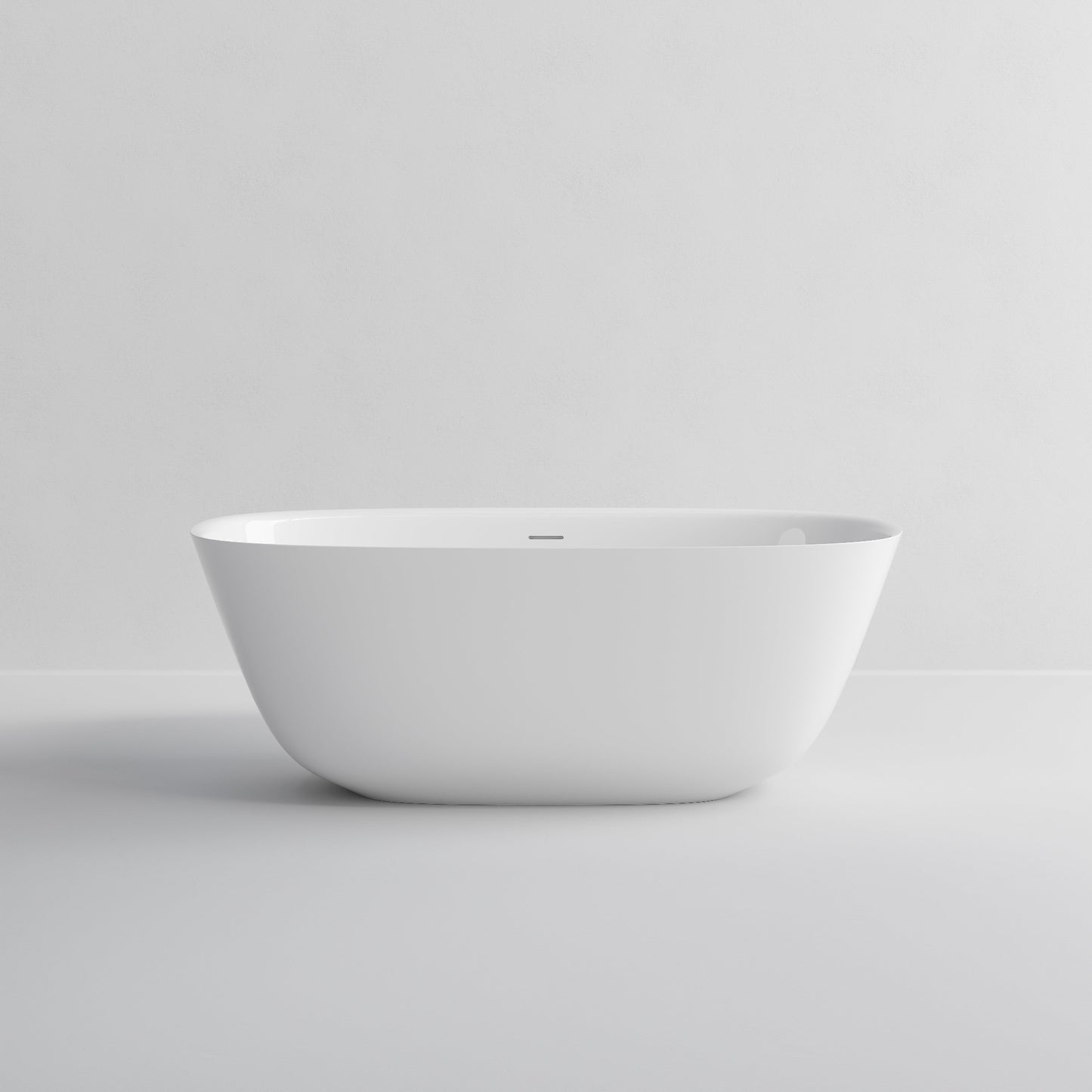 VILLASTONE 1500 FREESTANDING BATH GLOSS WHITE