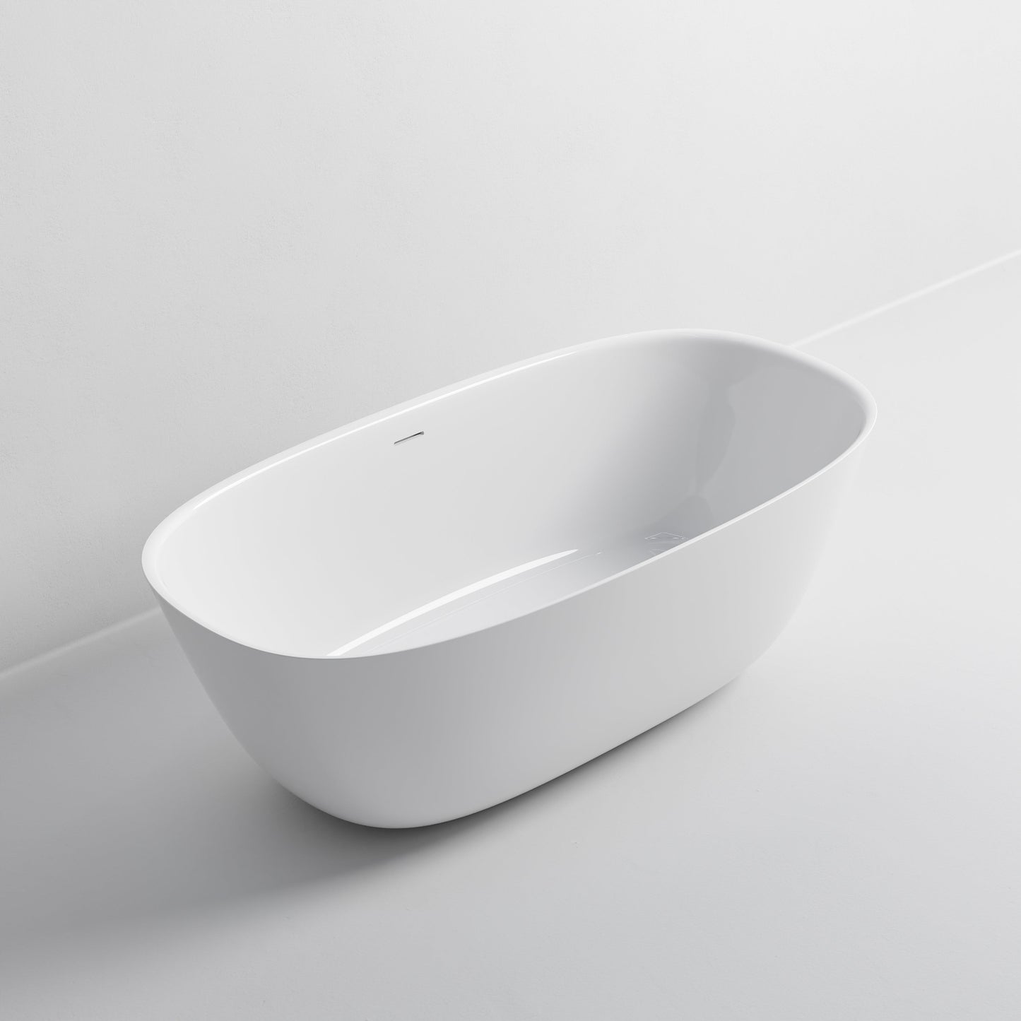 VILLASTONE 1600 FREESTANDING BATH GLOSS WHITE