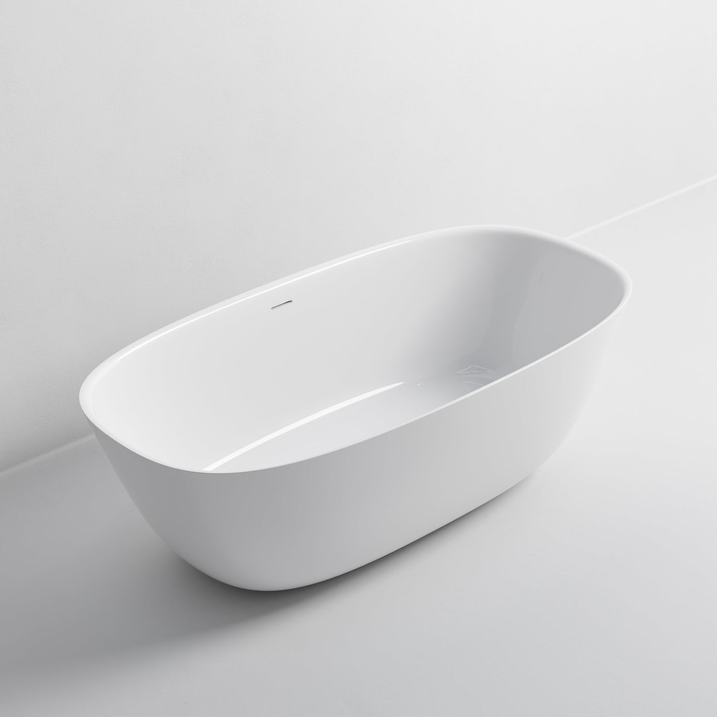 VILLASTONE 1700 FREESTANDING BATH GLOSS WHITE