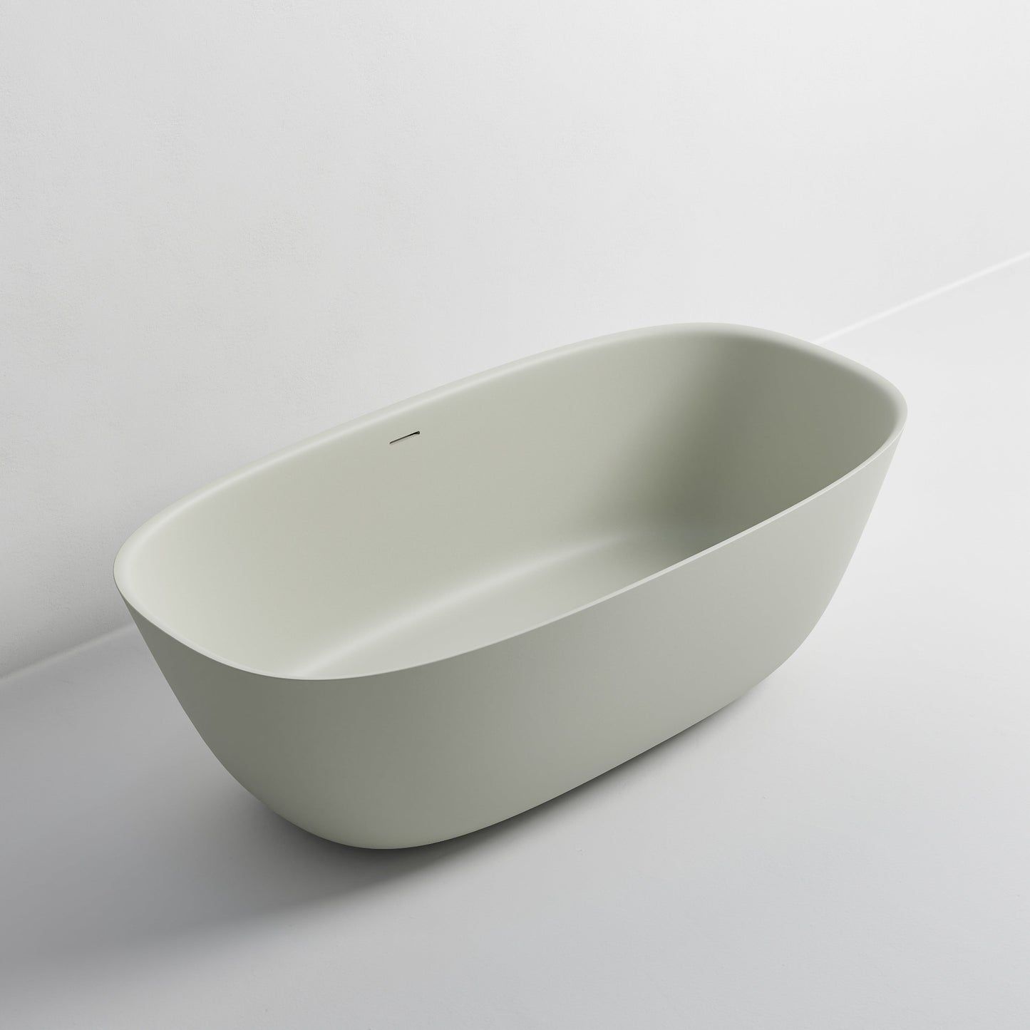 VILLASTONE 1700 FREESTANDING BATH LIGHT GREY