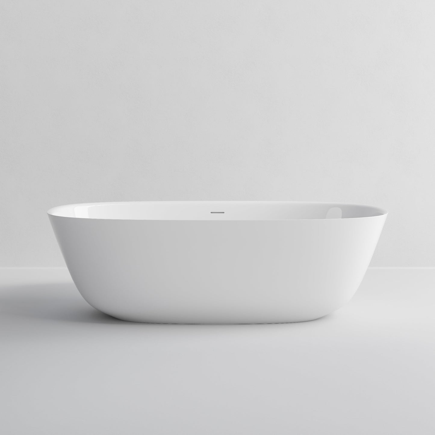 VILLASTONE 1800 FREESTANDING BATH GLOSS WHITE