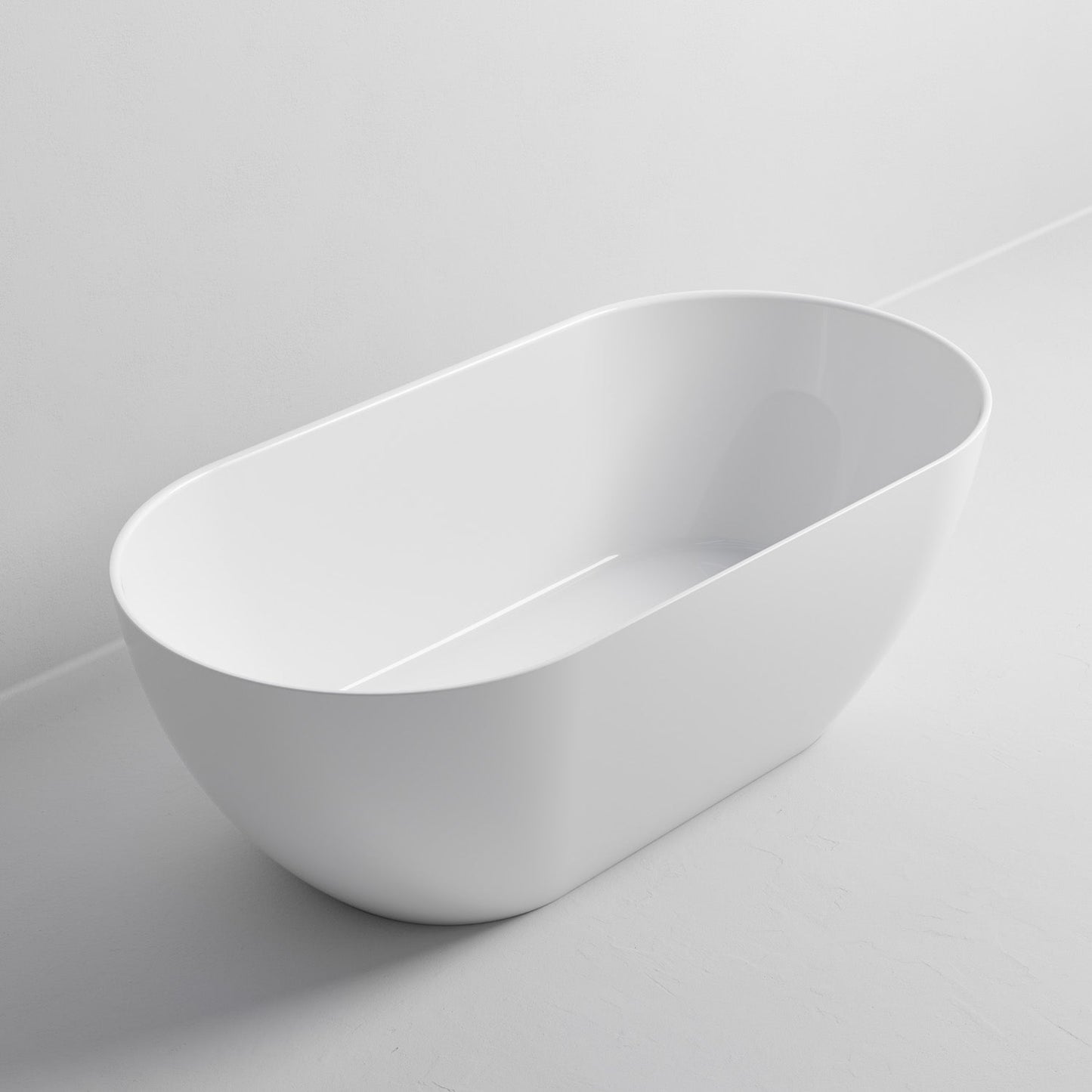 VILLASTONE 1700 FREESTANDING BATH GLOSS WHITE