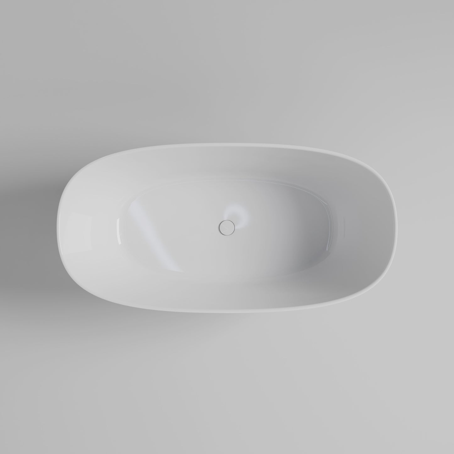 CERVO SLIM SOLID SURFACE FREE STANDING BATH 1500