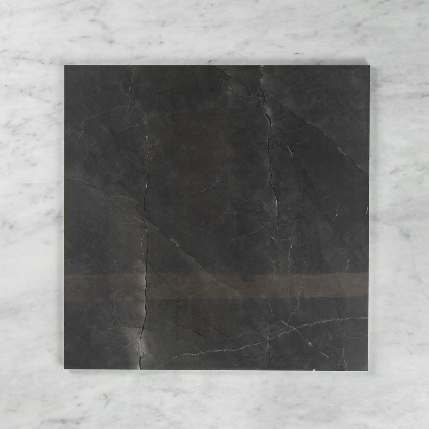 LA DOLCE GRAPHITE POLISHED INTERNAL TILE 600X600
