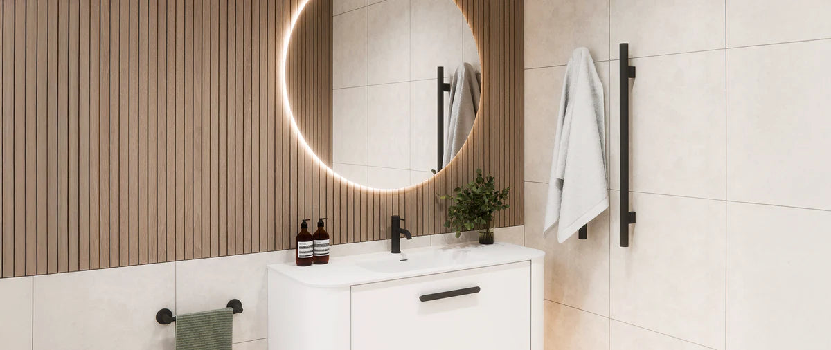 CODE NATURE 900 VERTICAL HEATED TOWEL RAIL RANGE