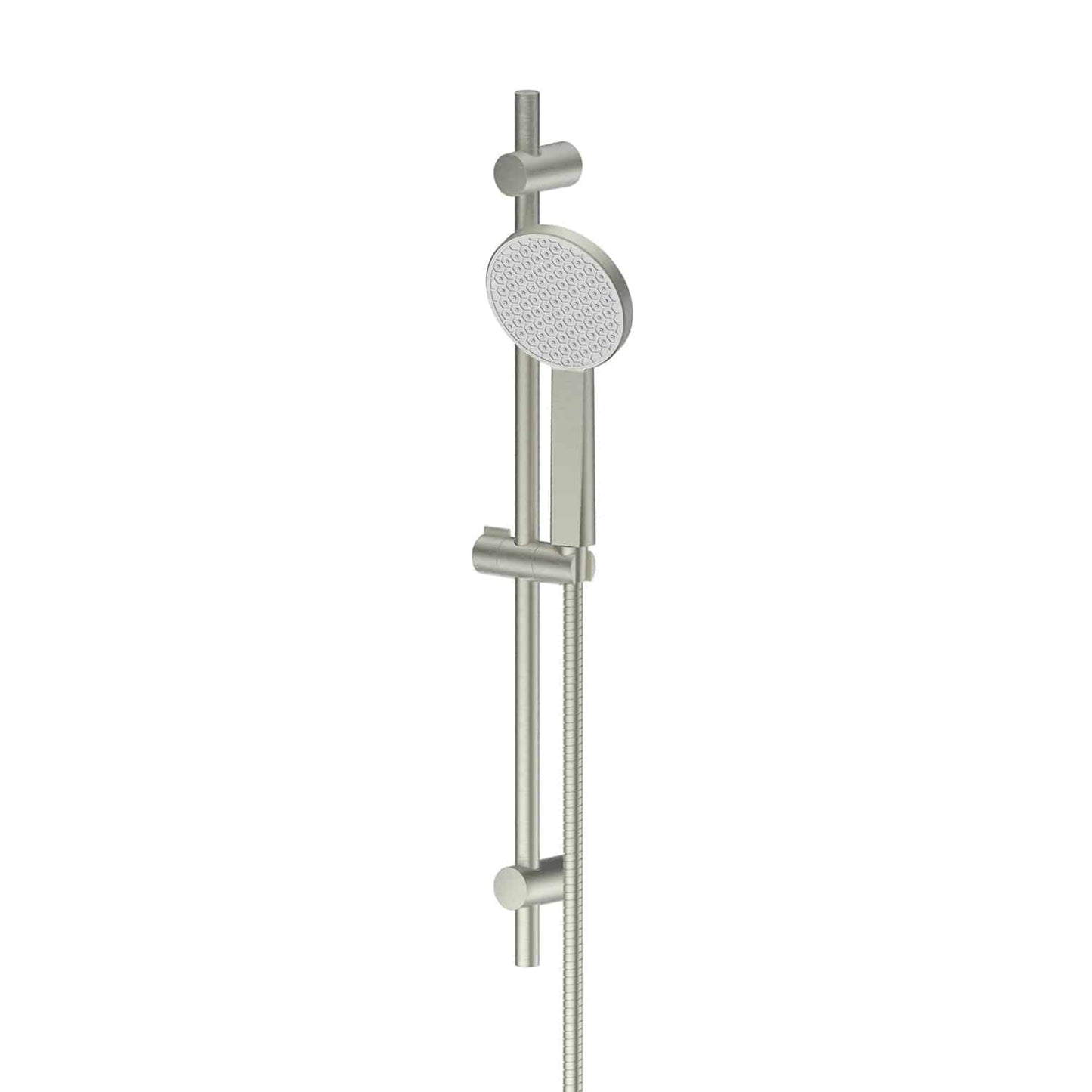 GLIDE RAINBOOST ADJUSTABLE RAIL SHOWER BRUSHED NICKEL