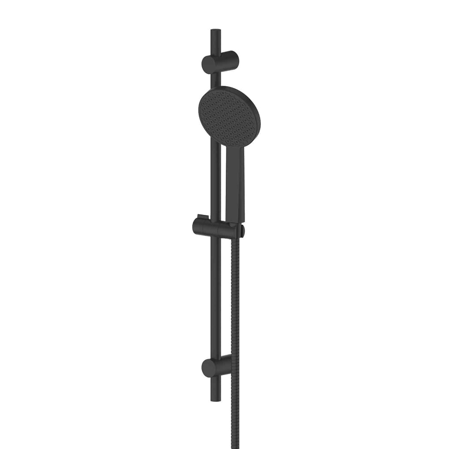 GLIDE RAINBOOST ADJUSTABLE RAIL SHOWER MATTE BLACK