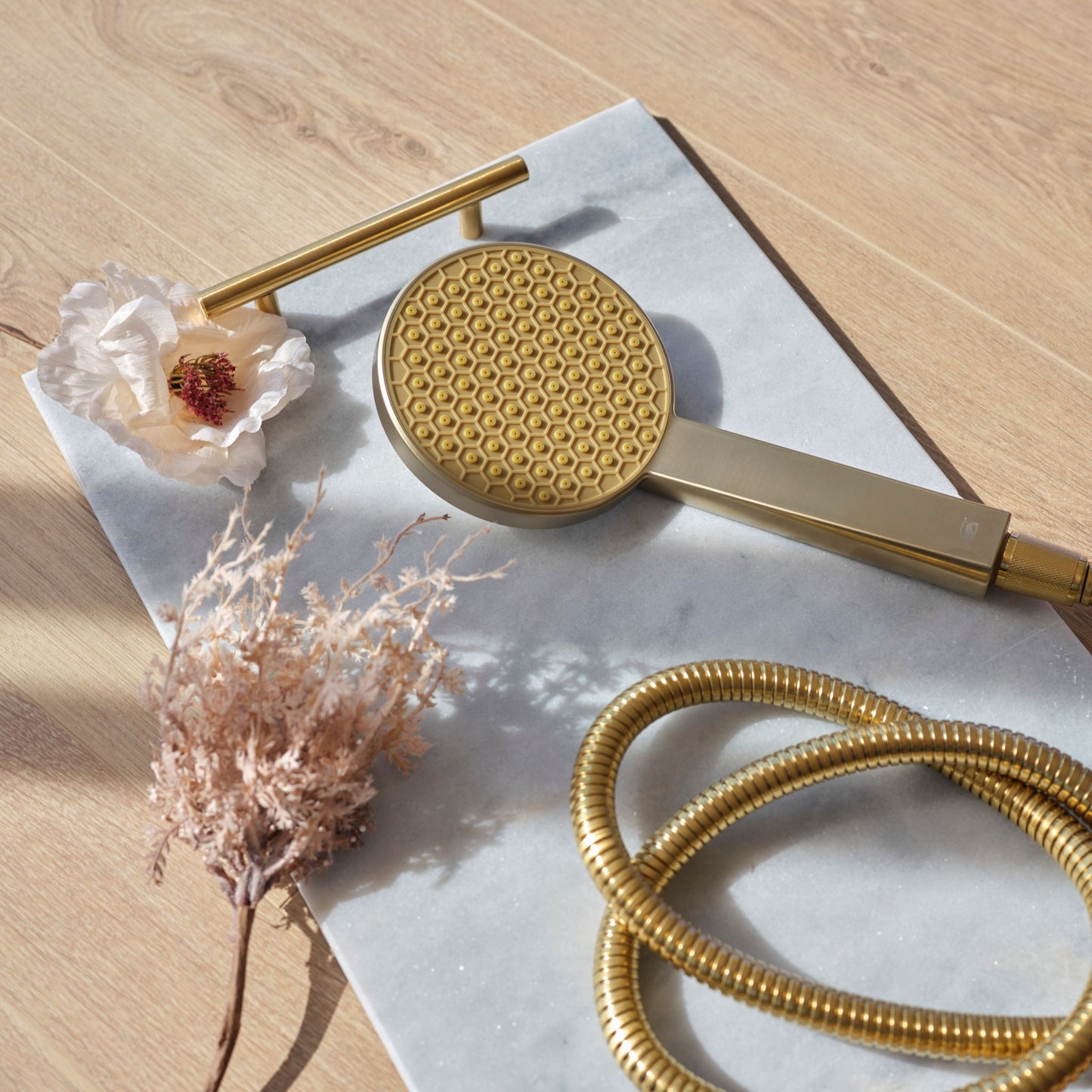 Glide Shower Brushed Brass