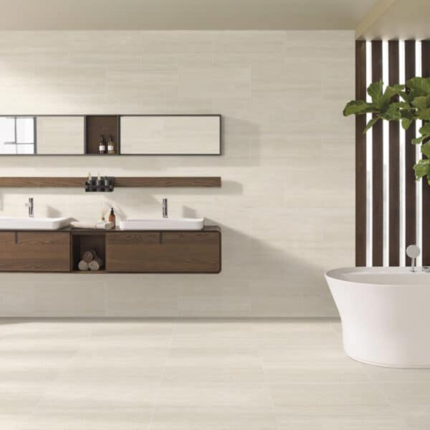 GOLDEN TRAVERTINE IN OUT P2 P4 MATTE TILES 600X600