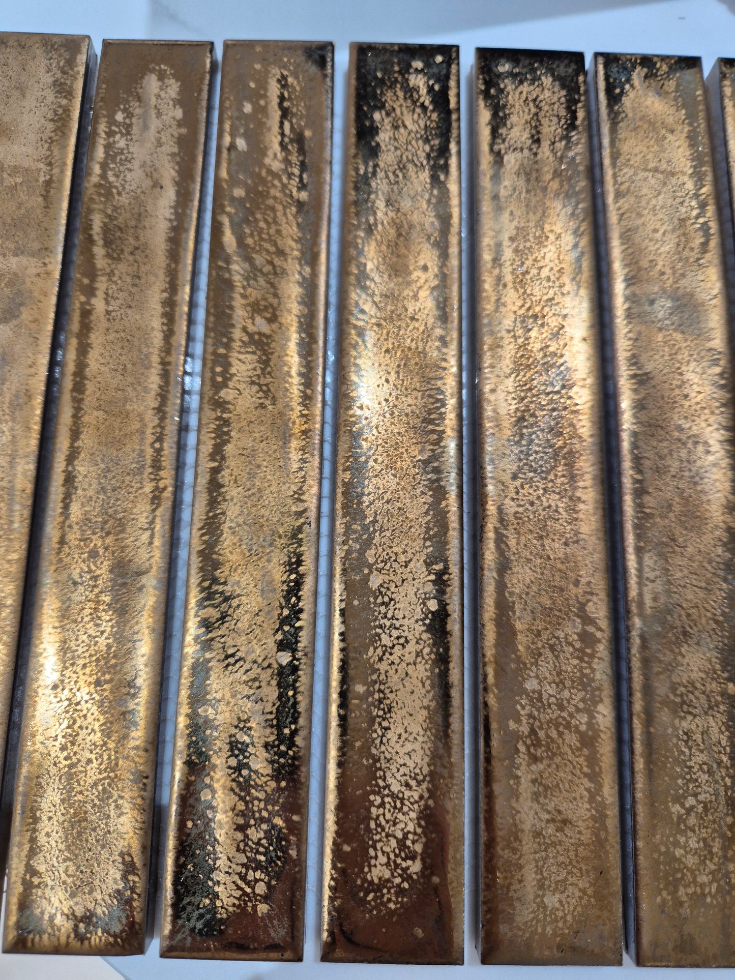 GOLD GLOSS MOSAIC TILE