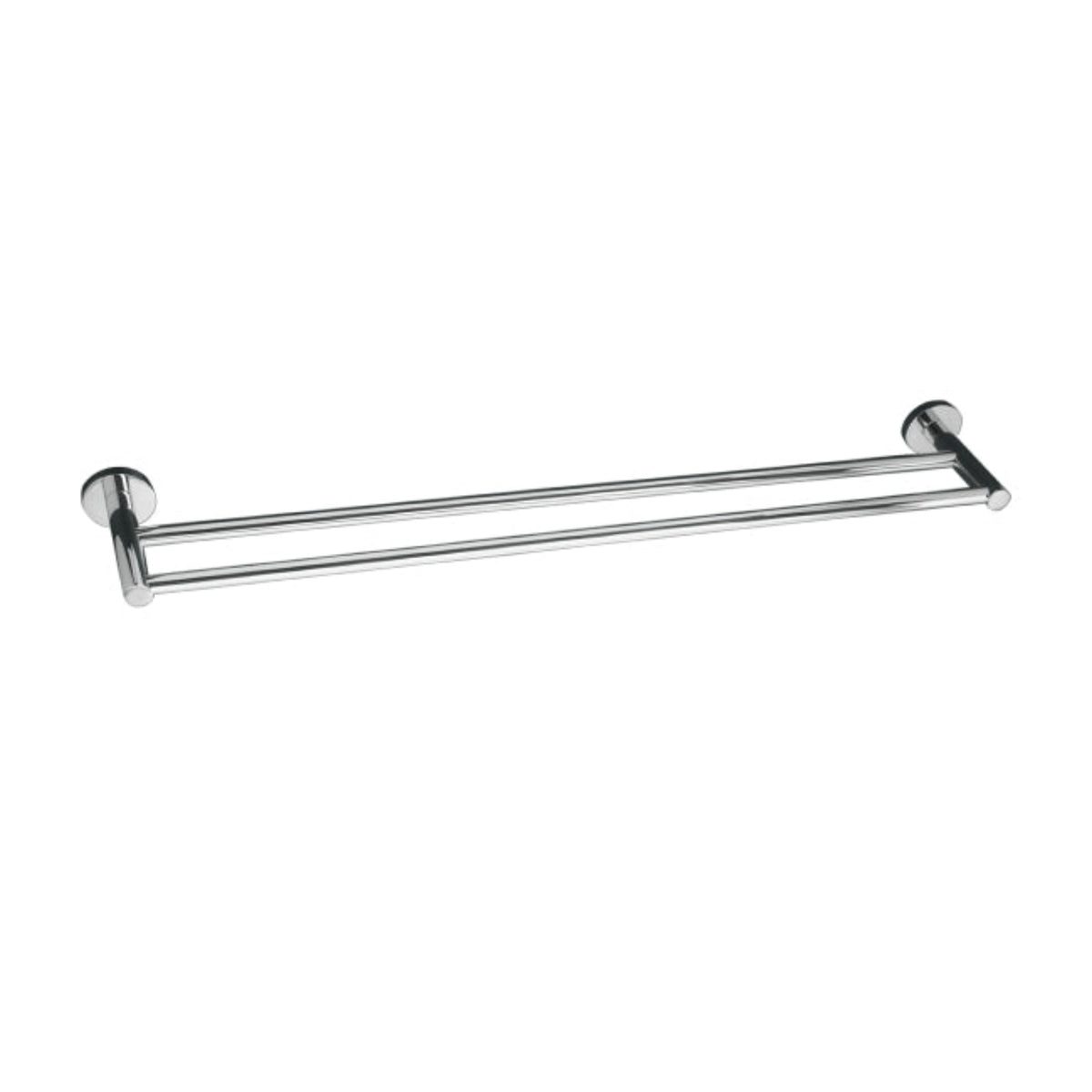 LINKWARE SABINE DOUBLE TOWEL RAIL CHROME