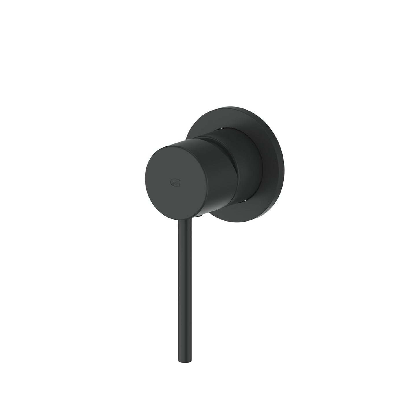 MACI SHOWER MIXER TRIM SET W/MINI PLATE MATTE BLACK