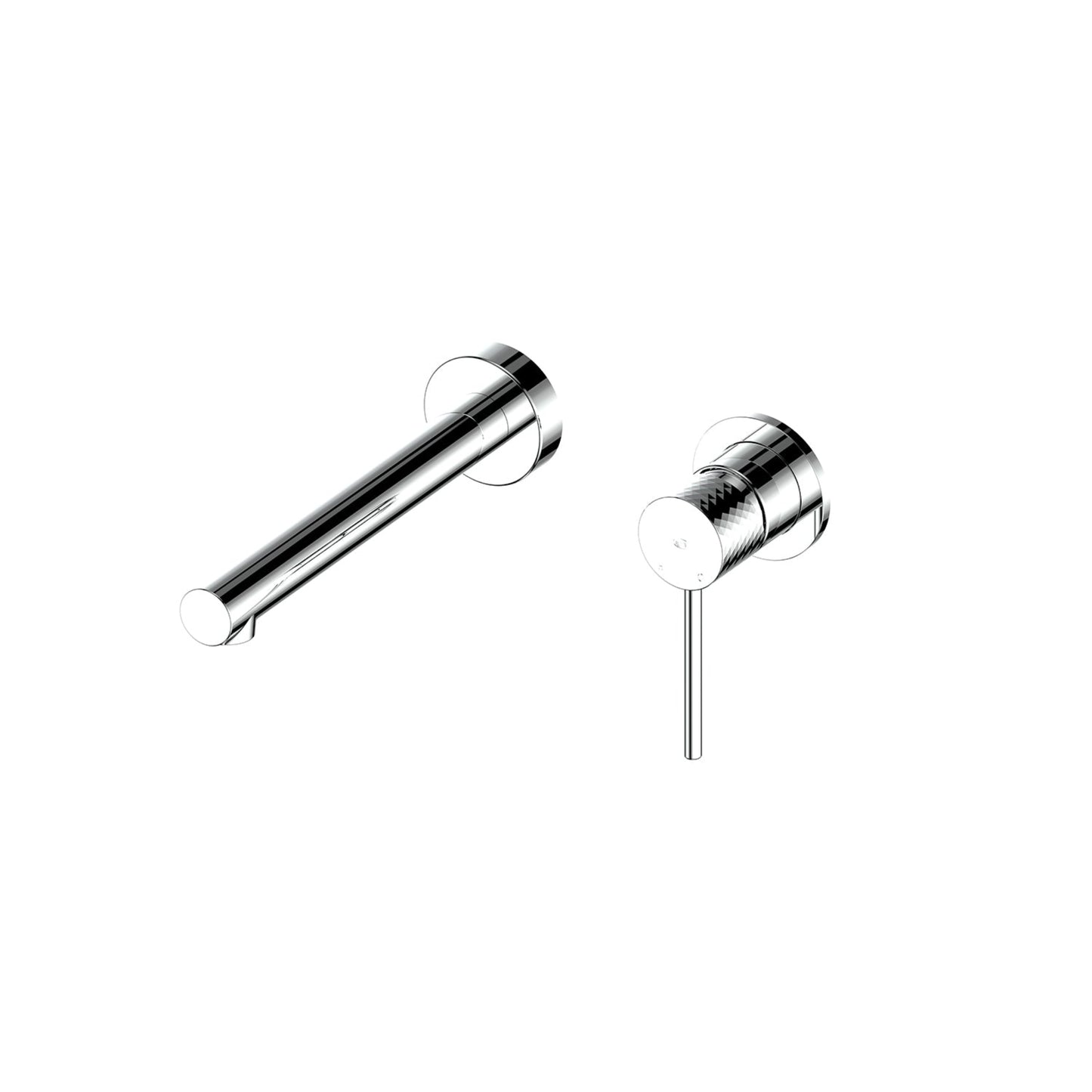 MIKA WALL BASIN MIXER CHROME