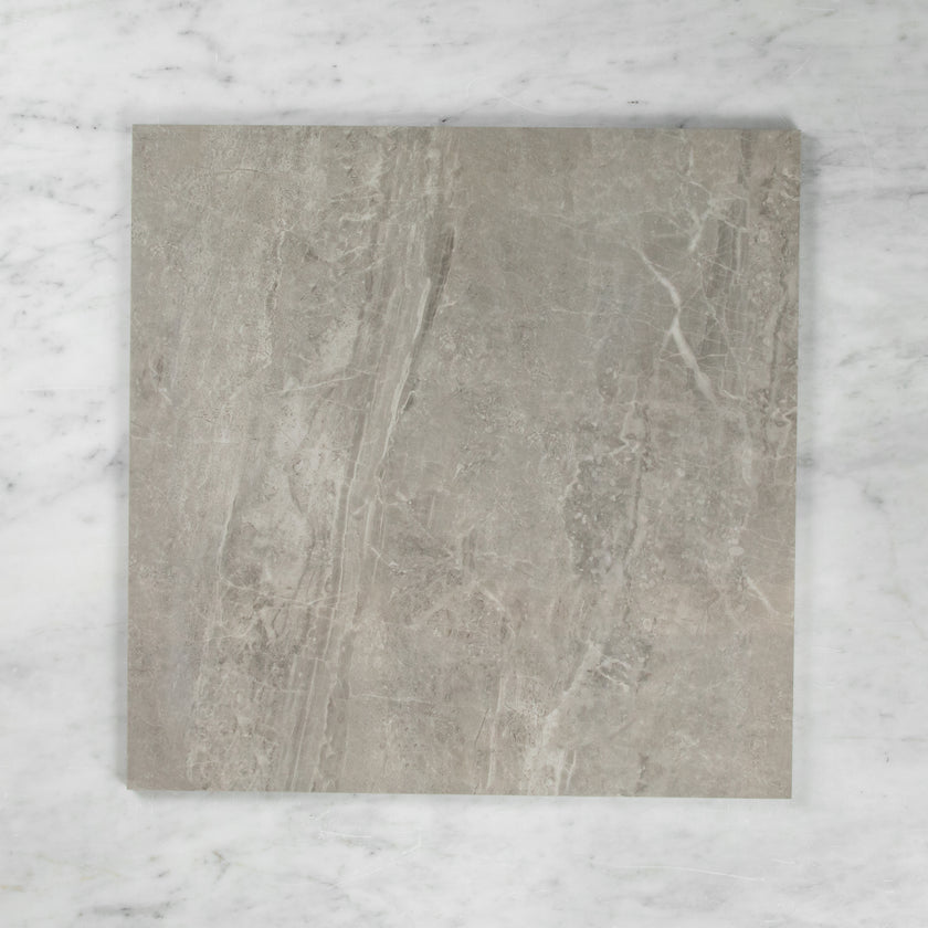 RITZ MAINSTREAM STONE GREY POLISHED INTERNAL TILE 600×600