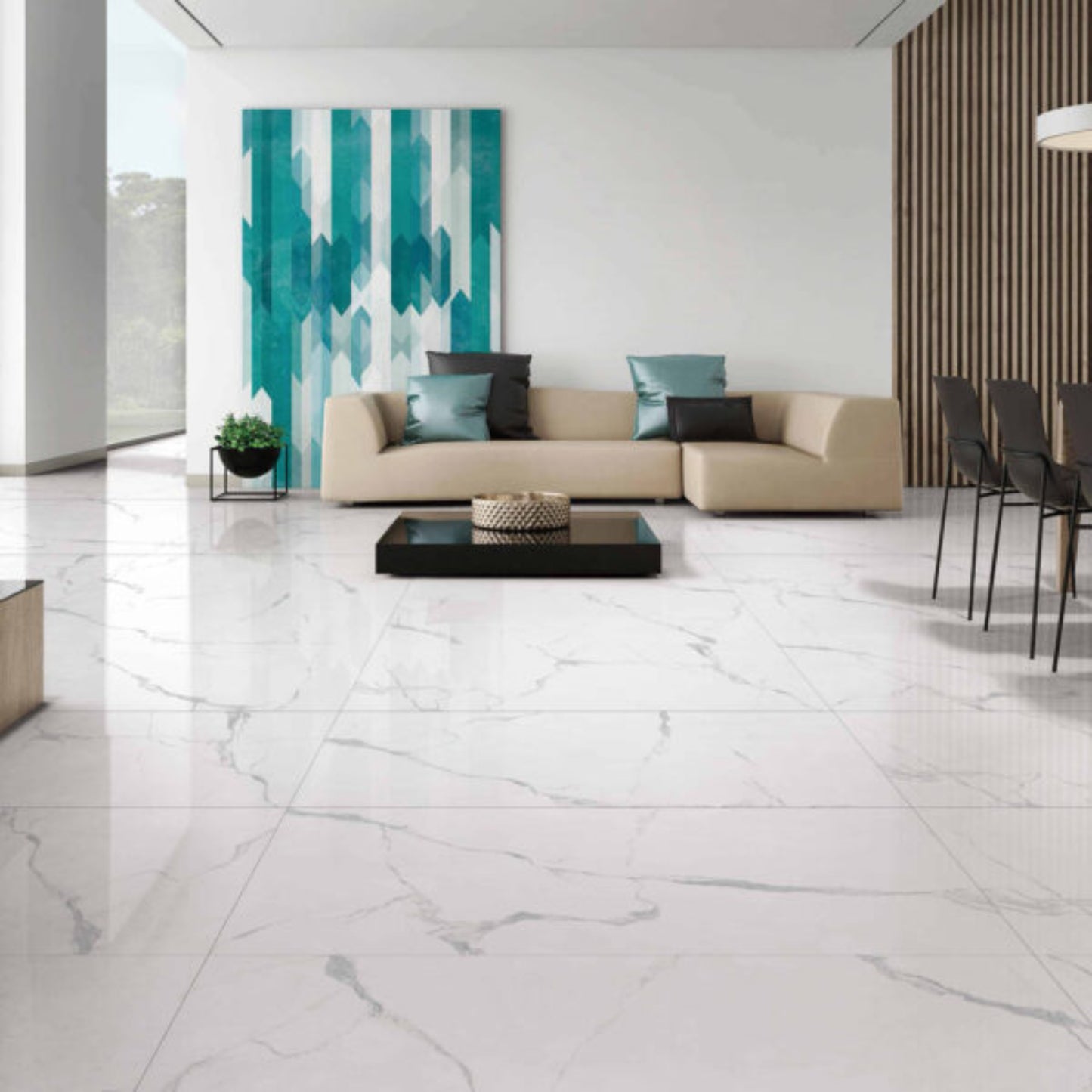 NATURAL CARRARA MATTE TILES 600X1200