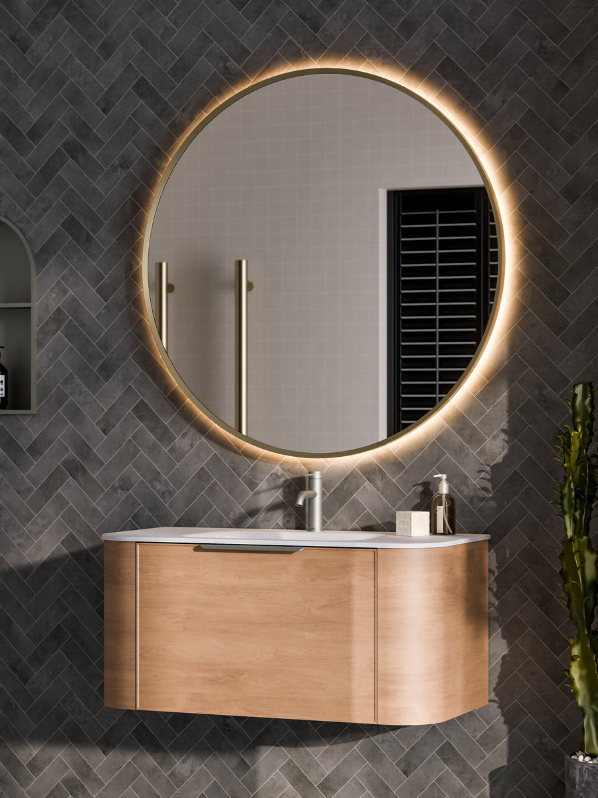 NATURE 1000 AXEL BATHROOM VANITY DEVON OAK