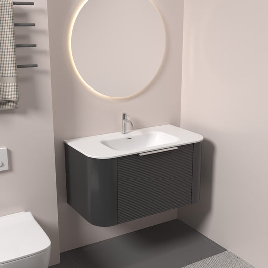 NATURE 900 ORCHARD BATHROOM VANITY MATTE BLACK
