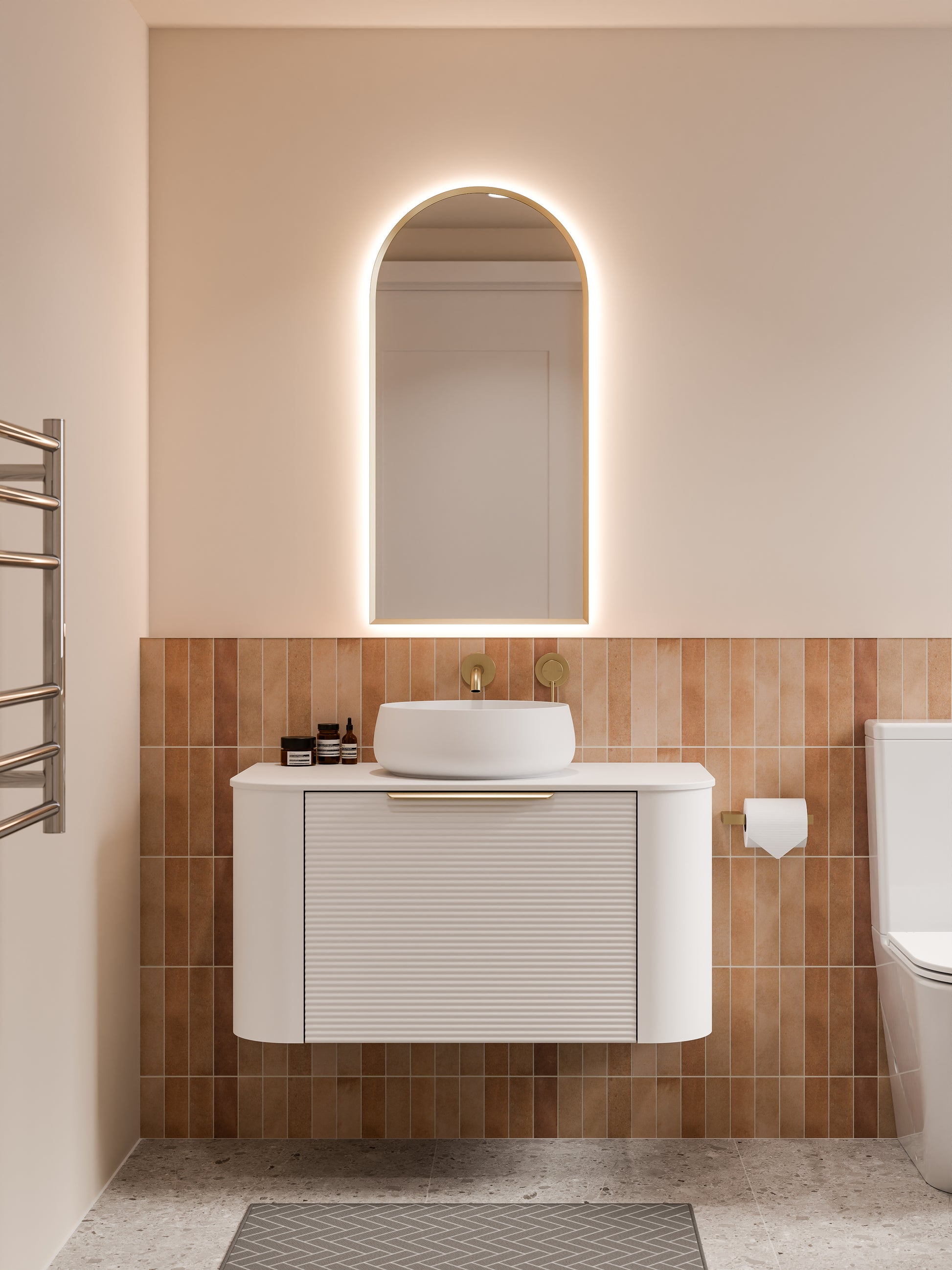 NATURE 900 ORCHARD VANITY RANGE - SOLID SLAB TOP