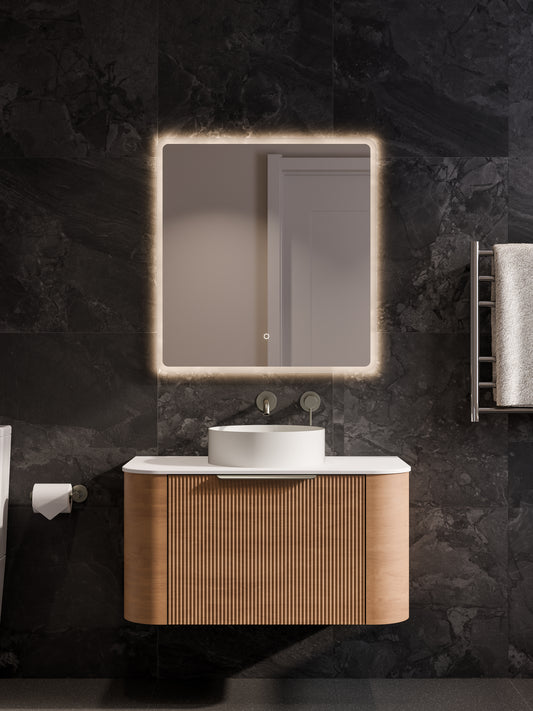 NATURE 900 PILLAR VANITY RANGE - SOLID SLAB TOP