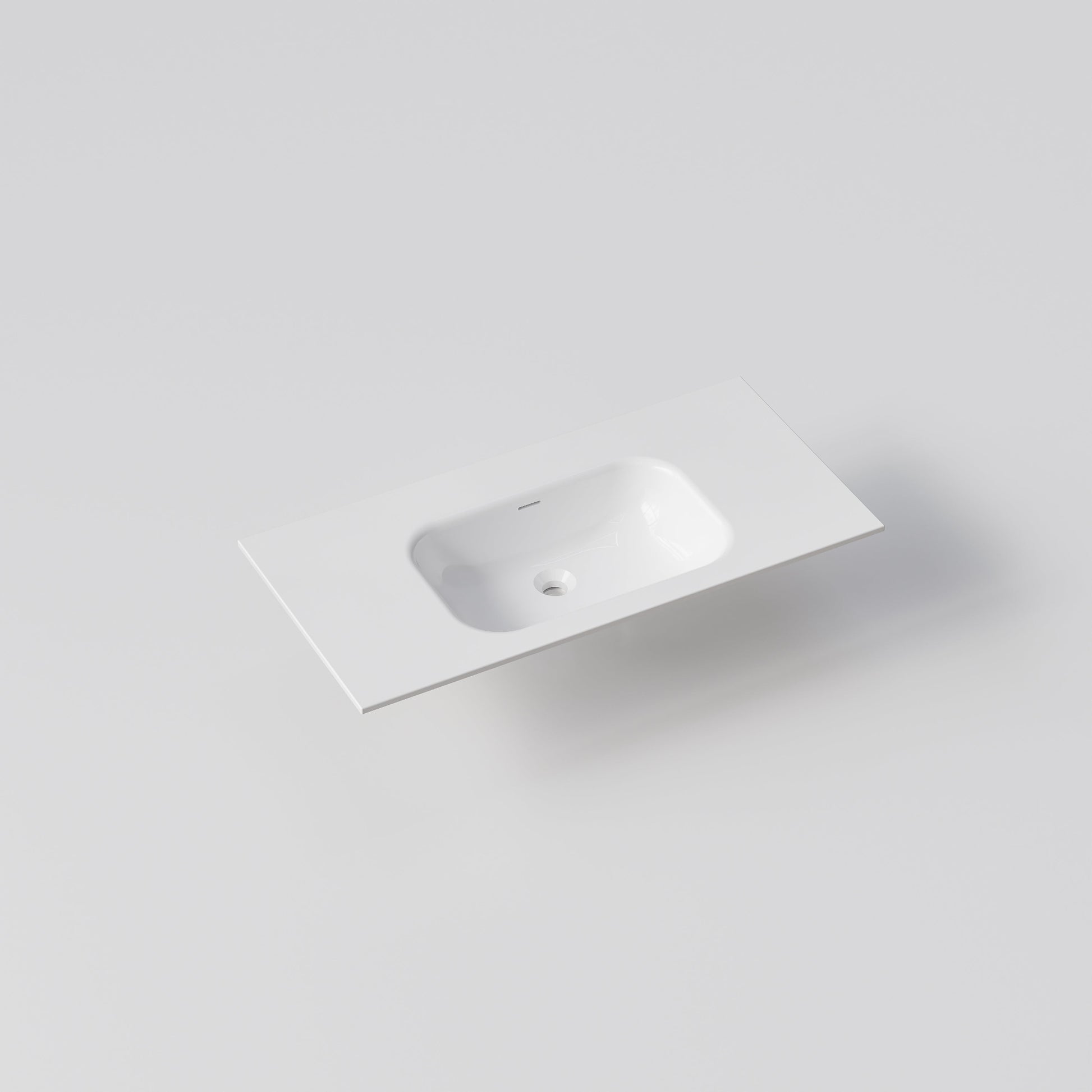 NAVARRA 1000 VANITY SINK TOP GLOSS WHITE