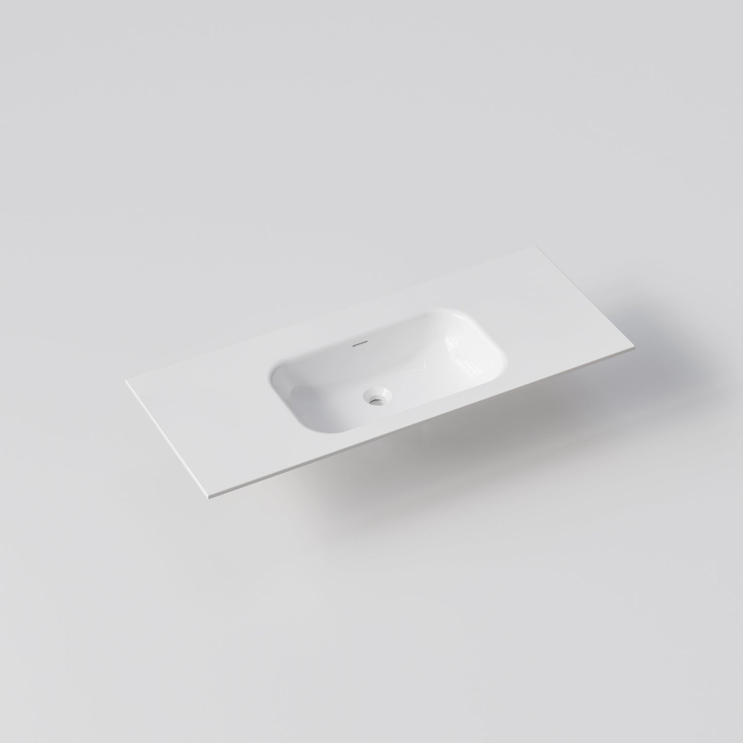 NAVARRA 1200 VANITY SINK TOP GLOSS WHITE