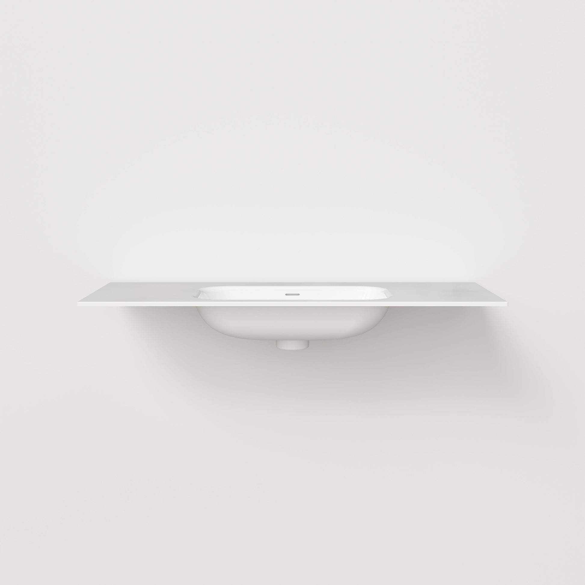 NAVARRA 1200 VANITY SINK TOP GLOSS WHITE