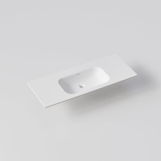 NAVARRA 1200 VANITY SINK TOP MATTE WHITE