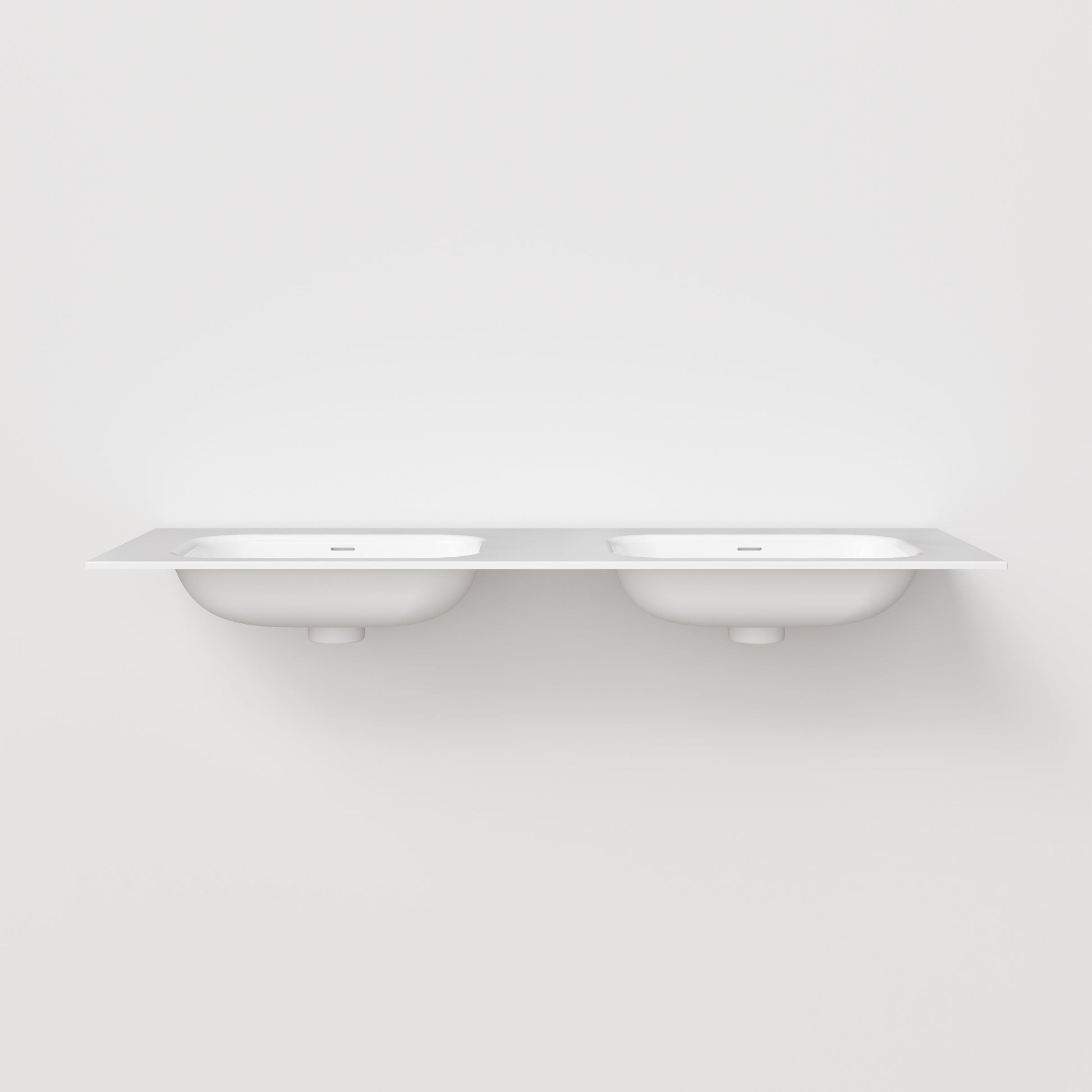 NAVARRA 1500 DOUBLE VANITY SINK TOP GLOSS WHITE