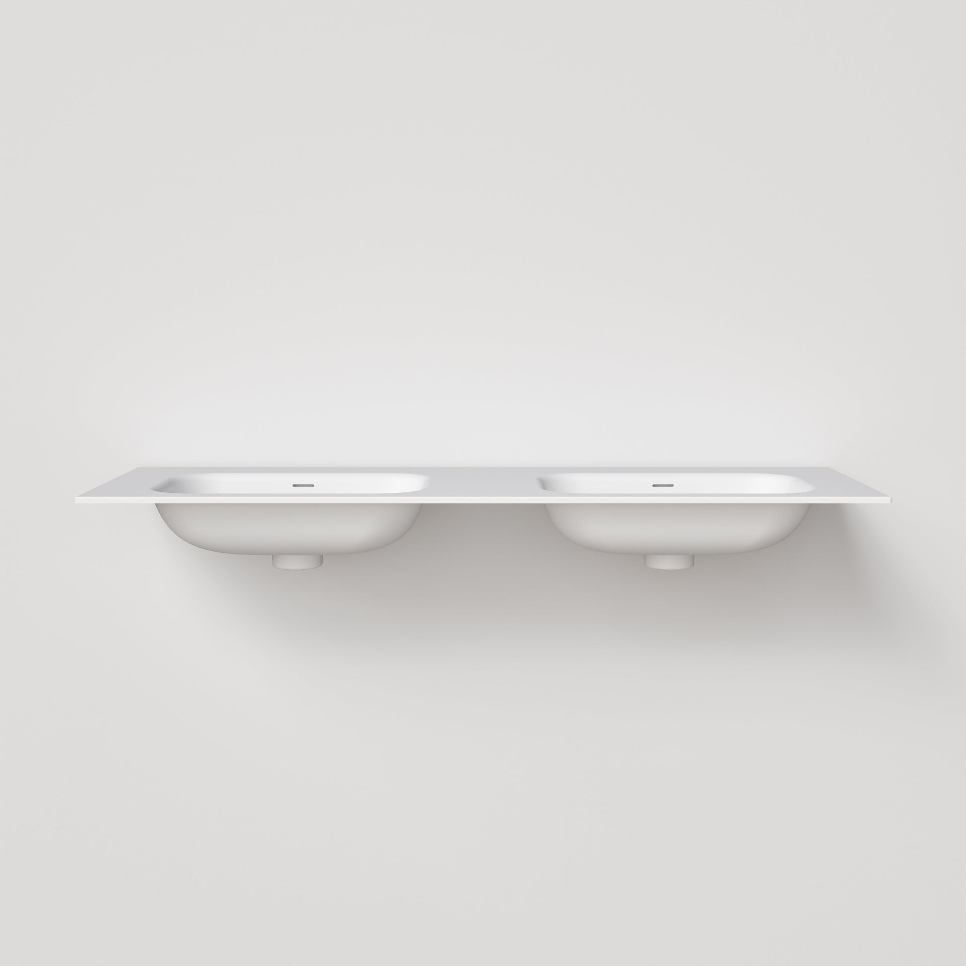 NAVARRA 1500 DOUBLE VANITY SINK TOP MATTE WHITE