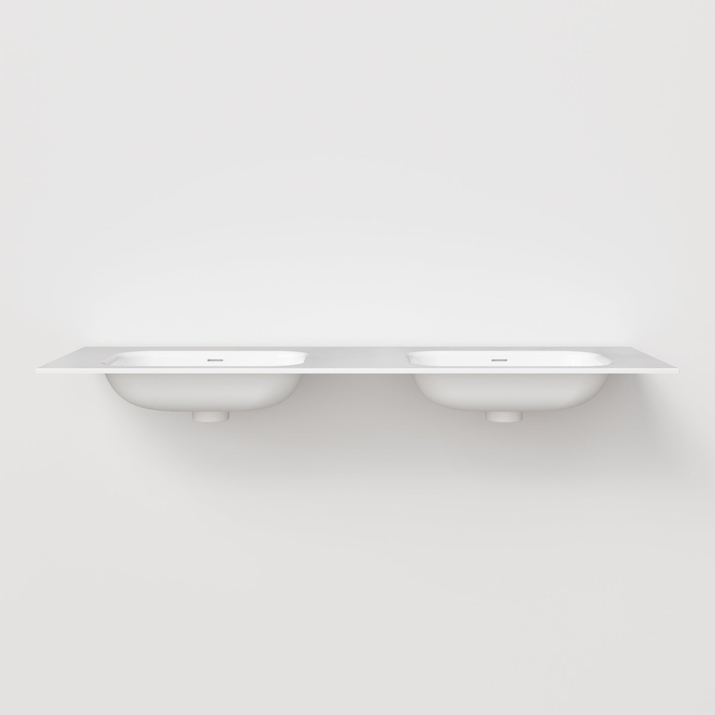 NAVARRA 1600 DOUBLE VANITY SINK TOP GLOSS WHITE