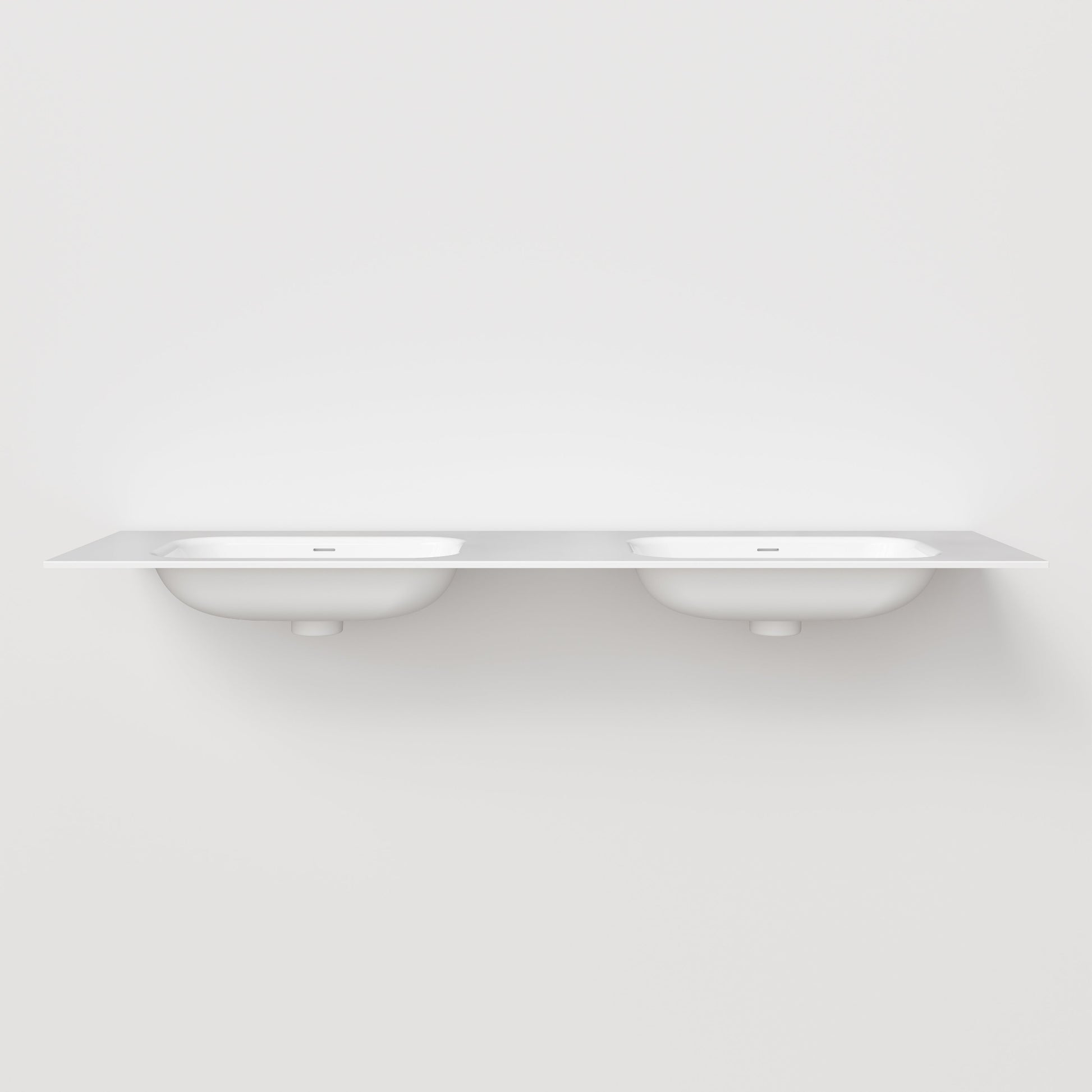 NAVARRA 1800 DOUBLE VANITY SINK TOP GLOSS WHITE