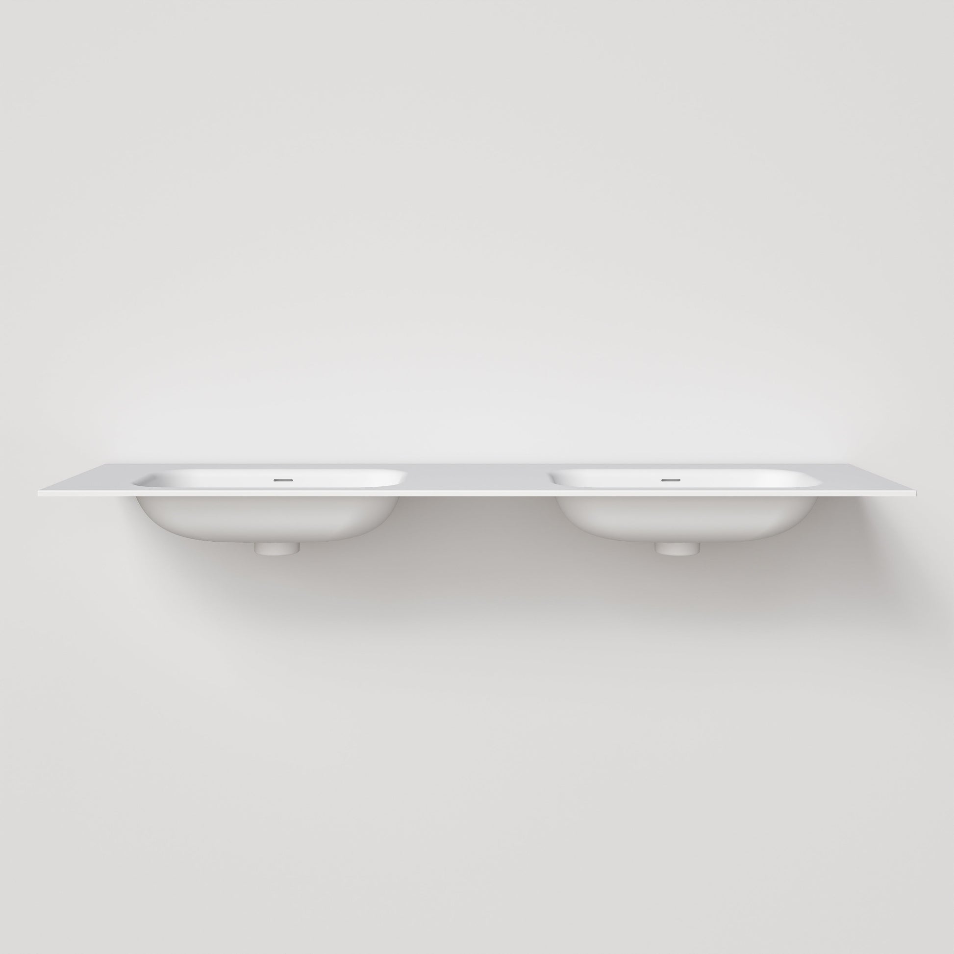 NAVARRA 1800 DOUBLE VANITY SINK TOP MATTE WHITE