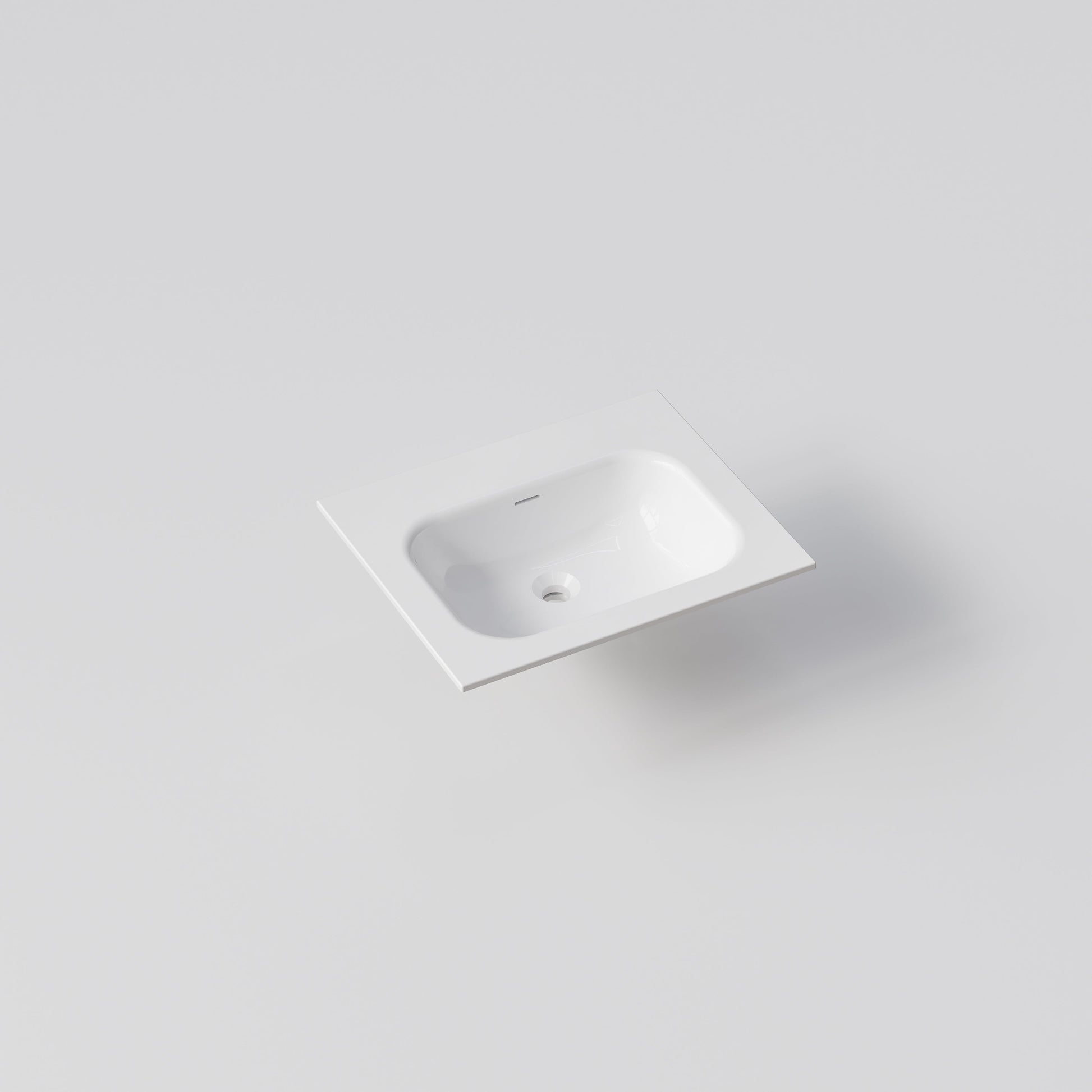 NAVARRA 750 VANITY SINK TOP GLOSS WHITE