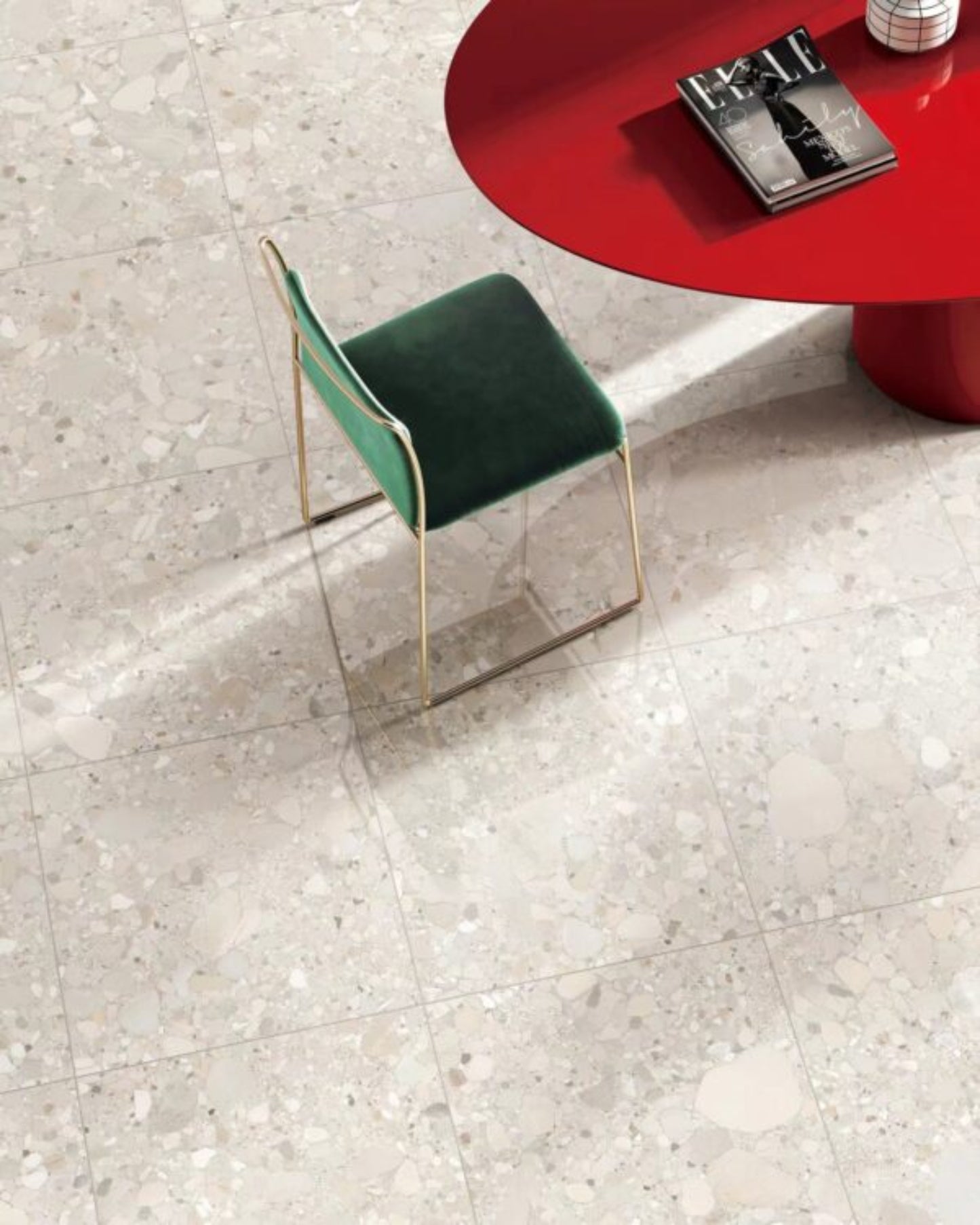 PEBBLES CREAM MATT TILES 600×600