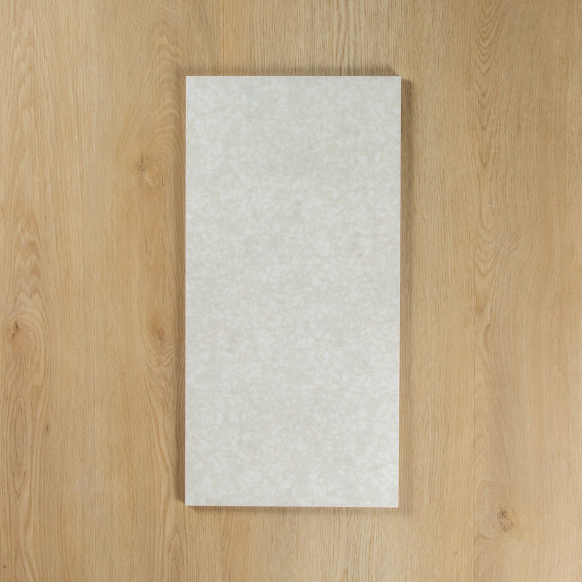 ABSTRACT PADDINGTON TERRAZZO WHITE STONE IN OUT P2 P4 TILE 300X600