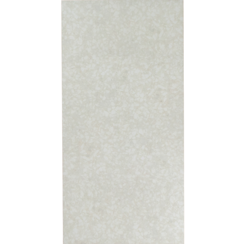 ABSTRACT PADDINGTON TERRAZZO WHITE STONE IN OUT P2 P4 TILE 300X600