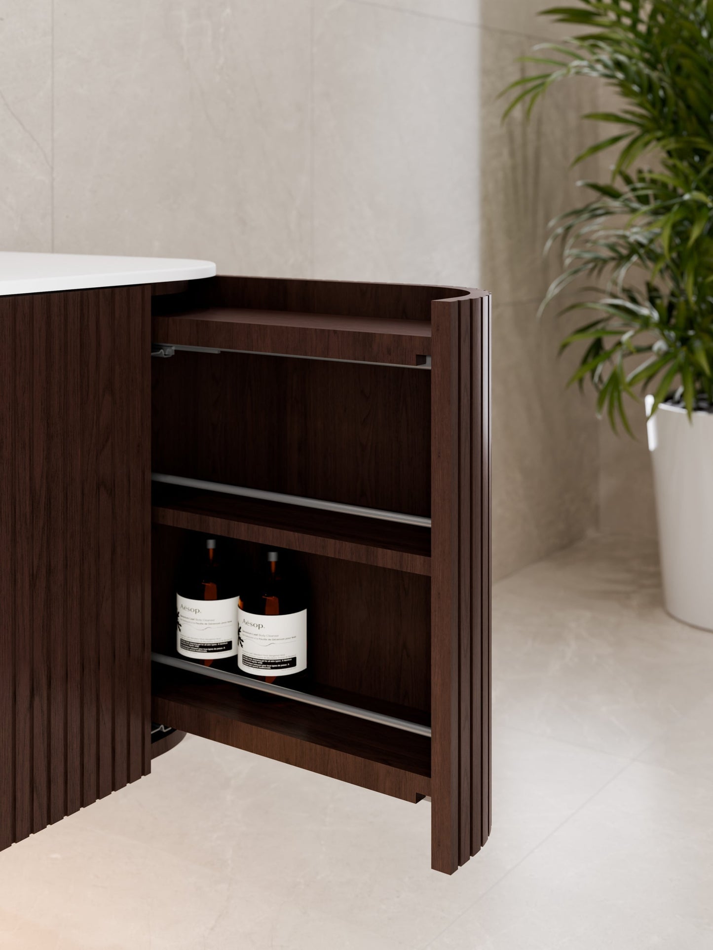 SORA 1500 WALL HUNG VANITY | INSET BASIN