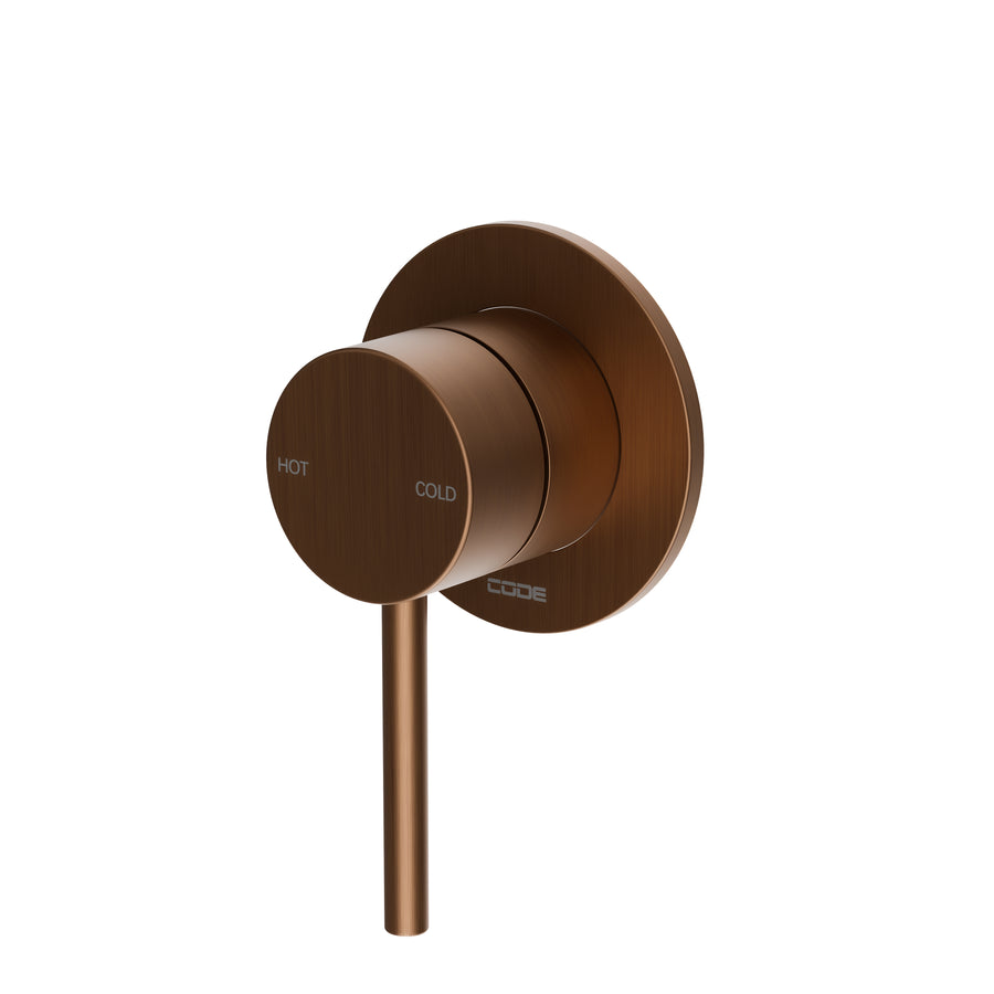 CODE NATURE SHOWER MIXER - 8 COLOURS