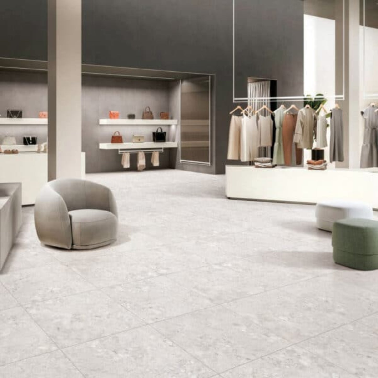 TRIBECCA WHITE MATTE INTERNAL TILES 600×600